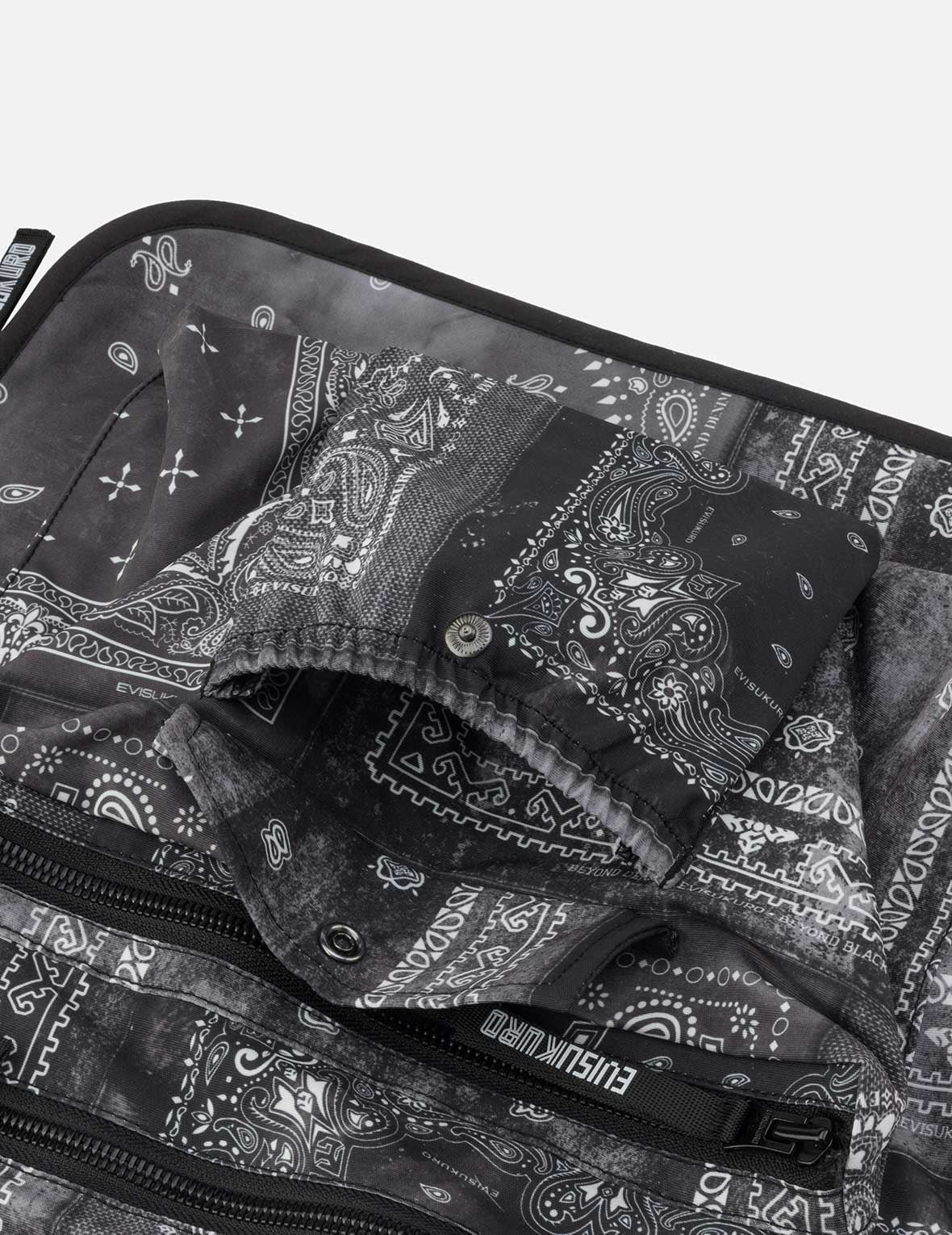 Allover Paisley Print Oversized Cargo Vest - Image 12