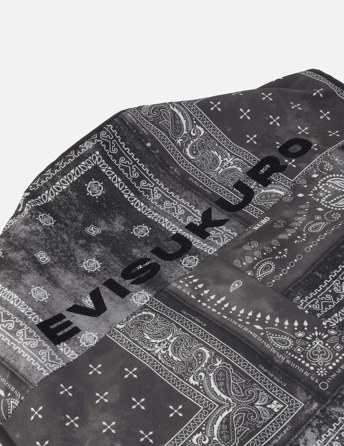 Allover Paisley Print Oversized Cargo Vest - Image 5