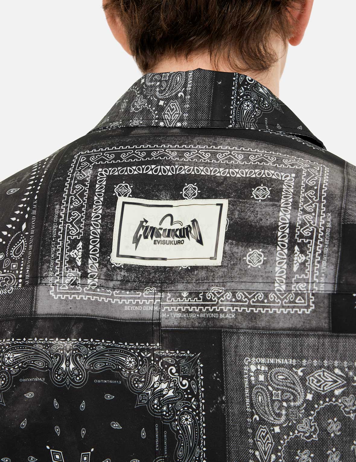 Allover Paisley Print Oversized Coach Jacket - Image 7