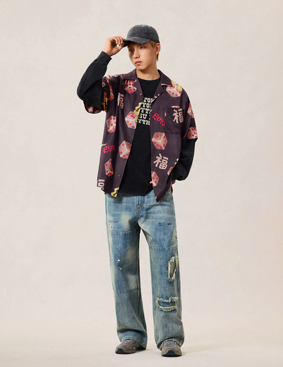 Allover Printed Camp Shirt - Image 7