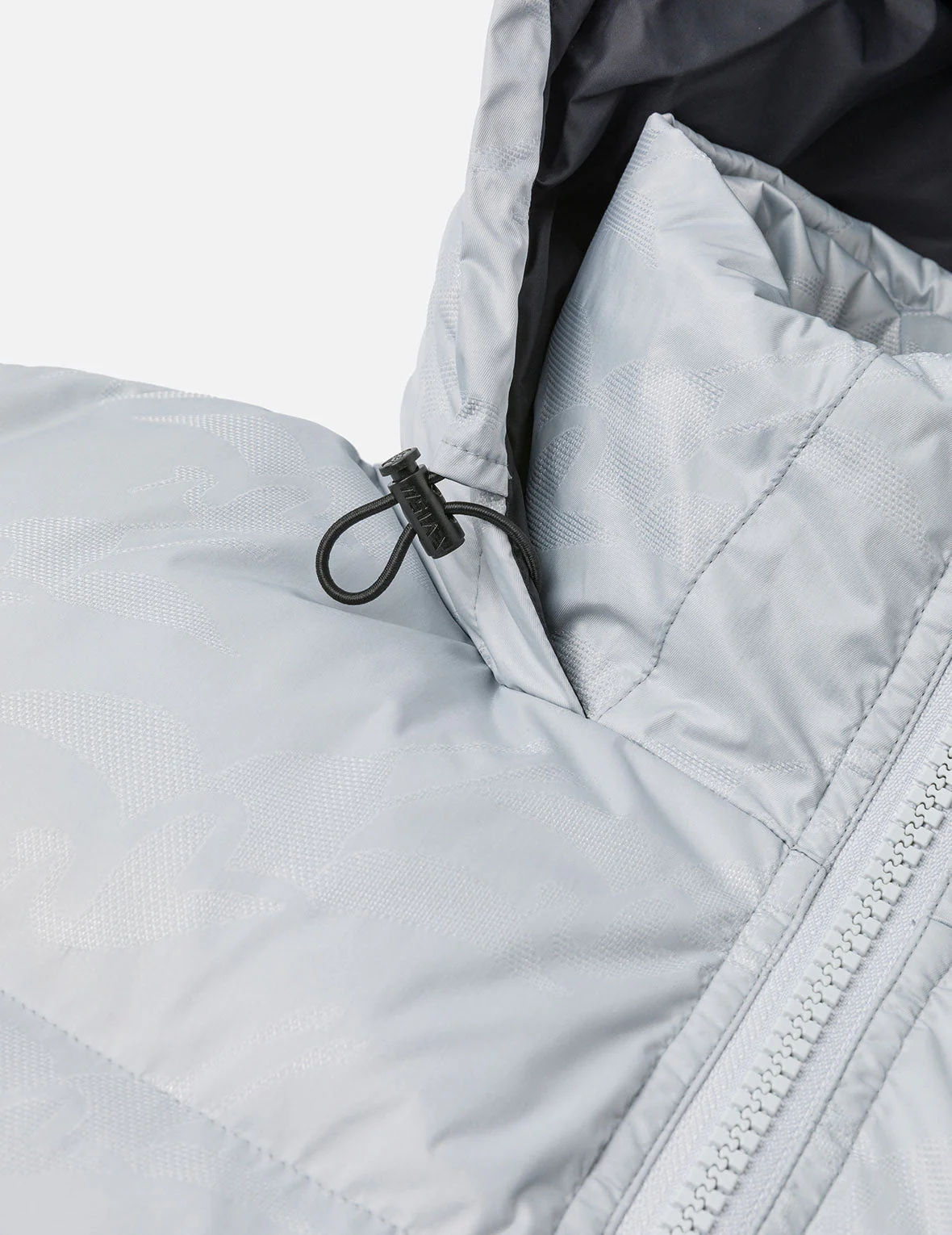 Allover Seagull Crane Jacquard Regular Fit Down Jacket - Image 20