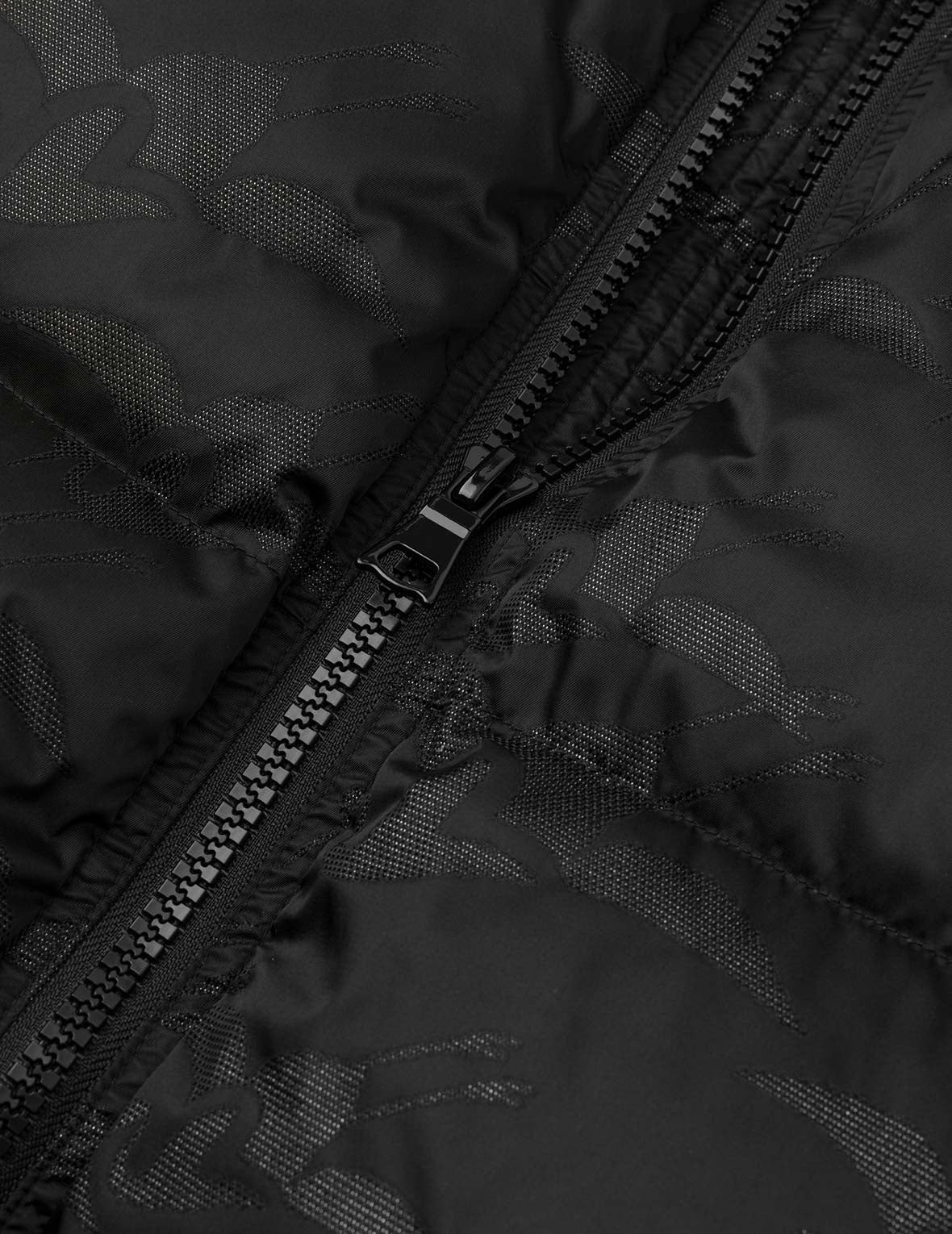 Allover Seagull Crane Jacquard Regular Fit Down Jacket - Image 21