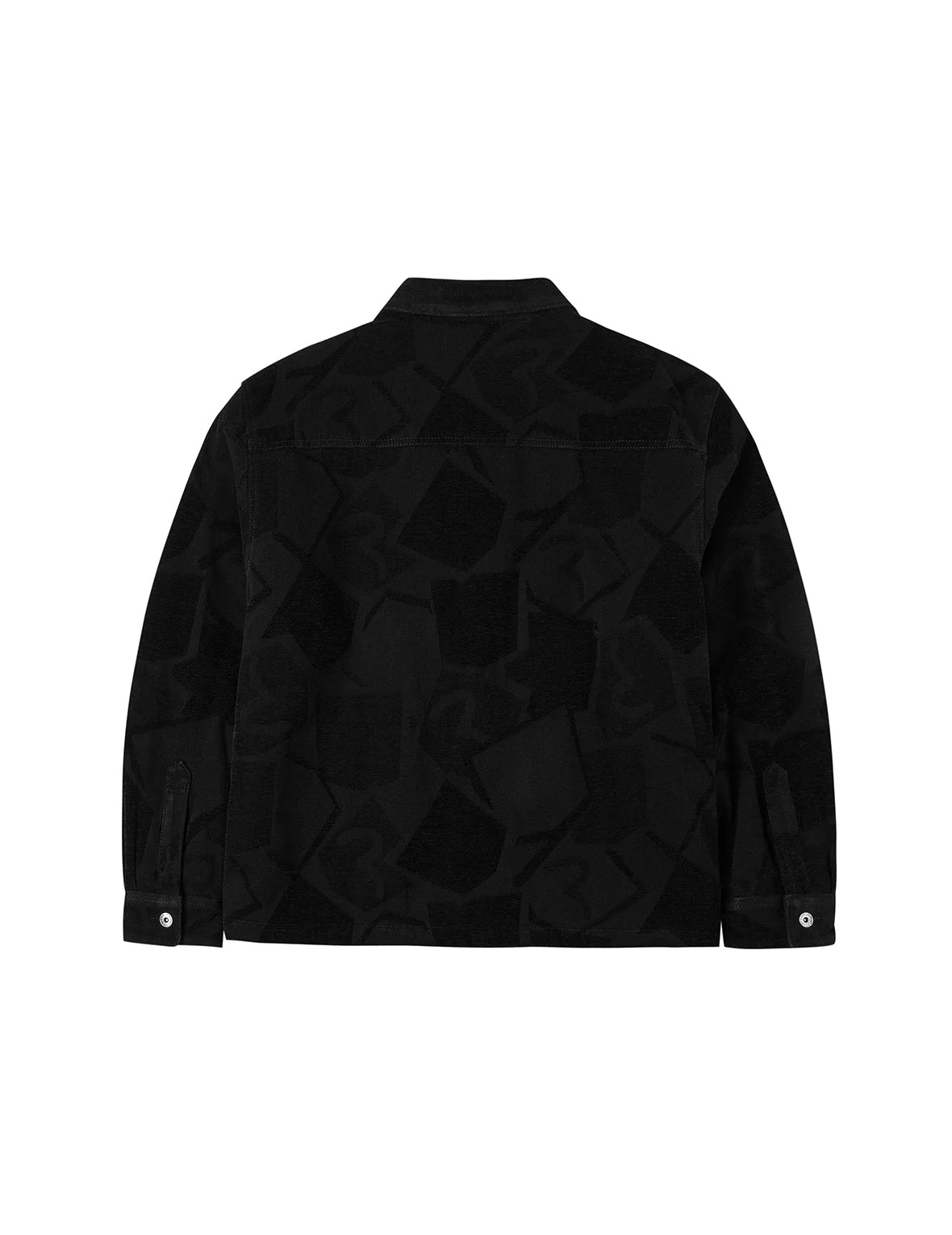 Allover Seagull Jacquard  Regular Fit Chore Jacket - Image 2