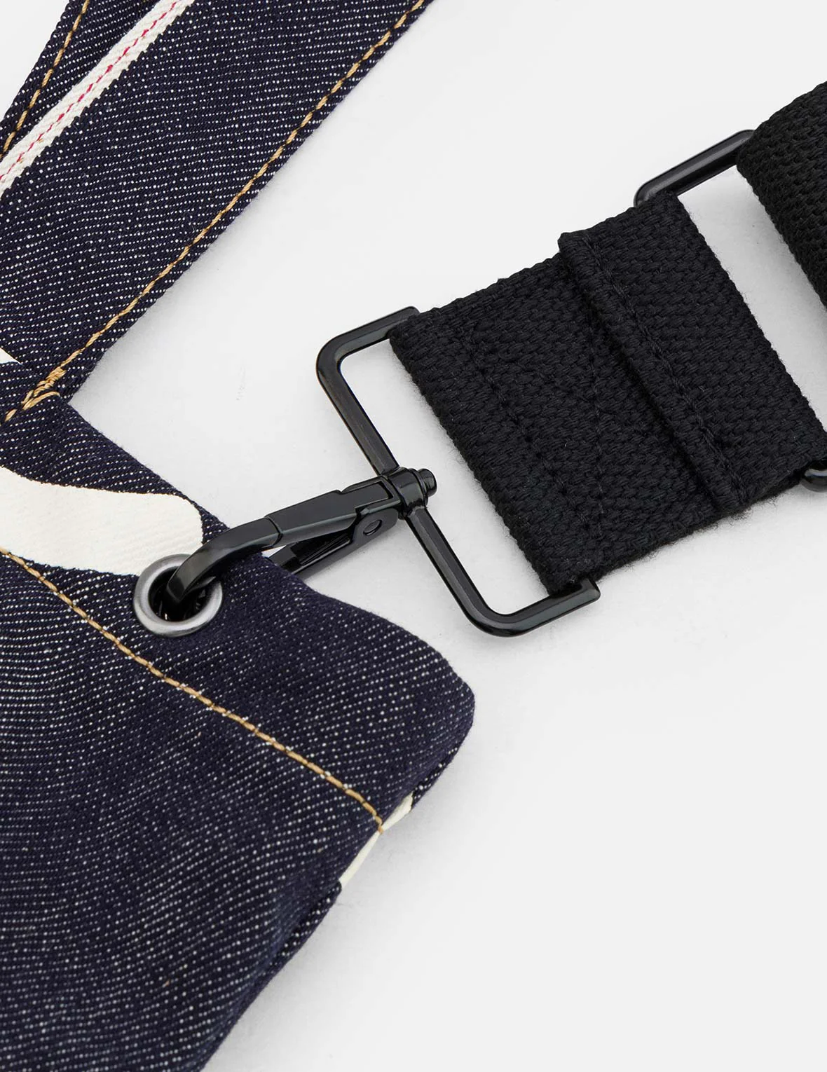 Allover Seagull Print Denim Bag - Image 12