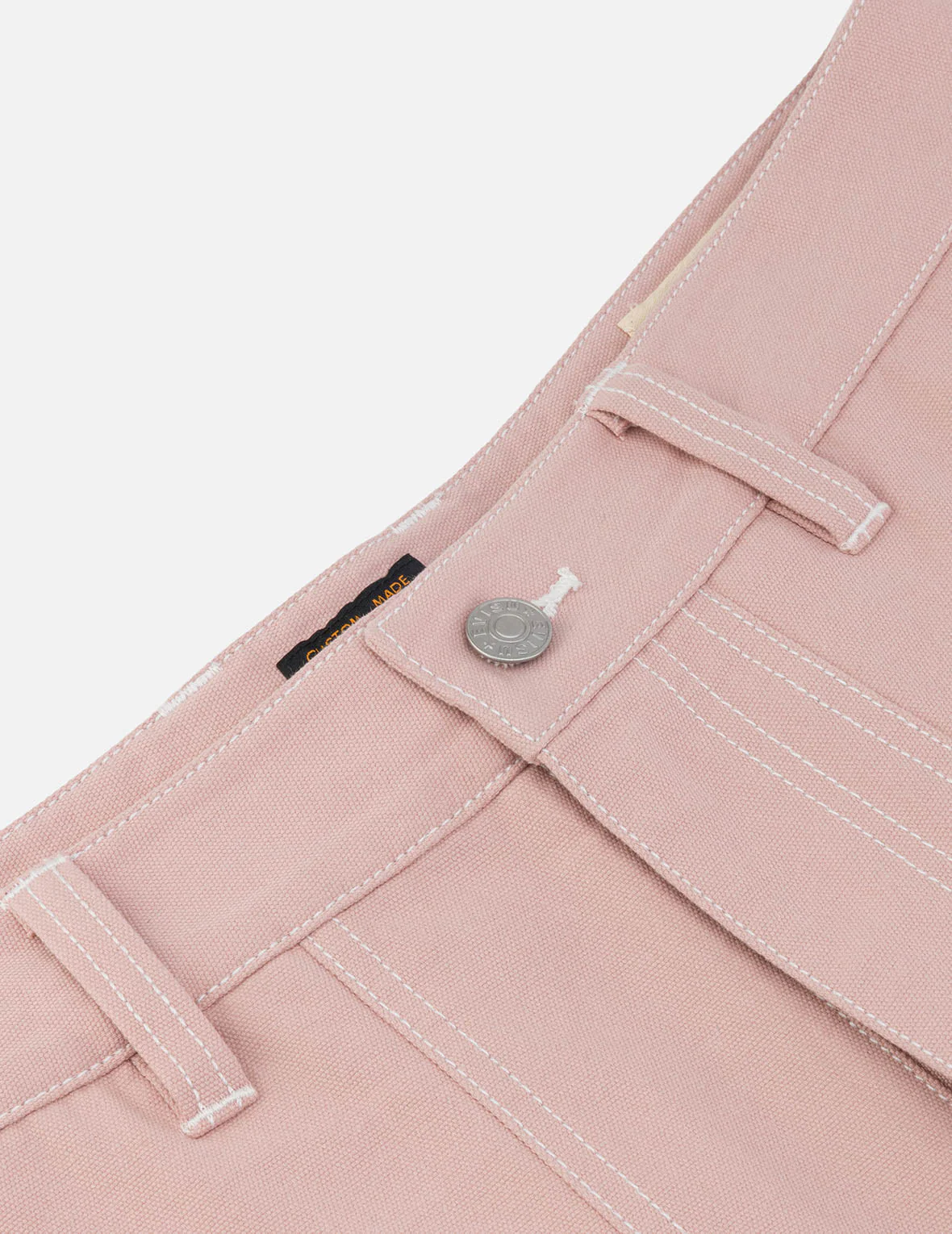 Allover Seagull Print Pocket Oversized Shorts - Image 19
