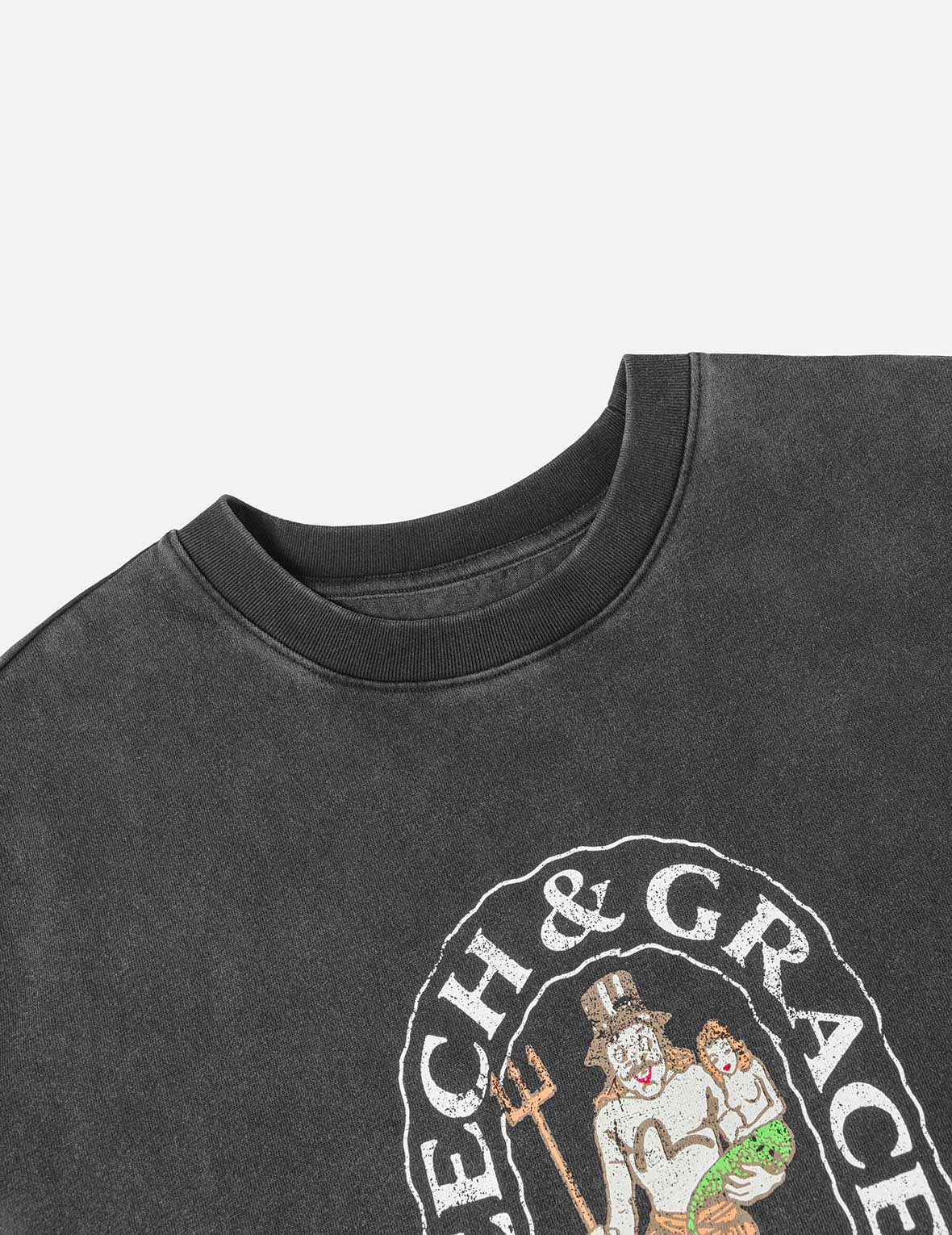 American "Ebisu" Print Relax Fit T-shirt - Image 16
