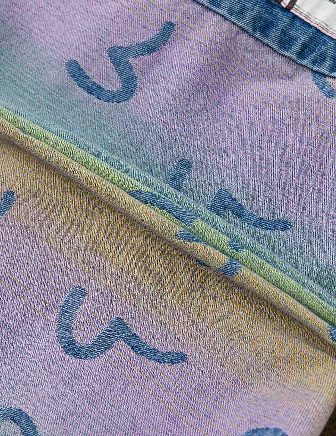 All-over Seagull Jacquard Denim Jacket - Image 14
