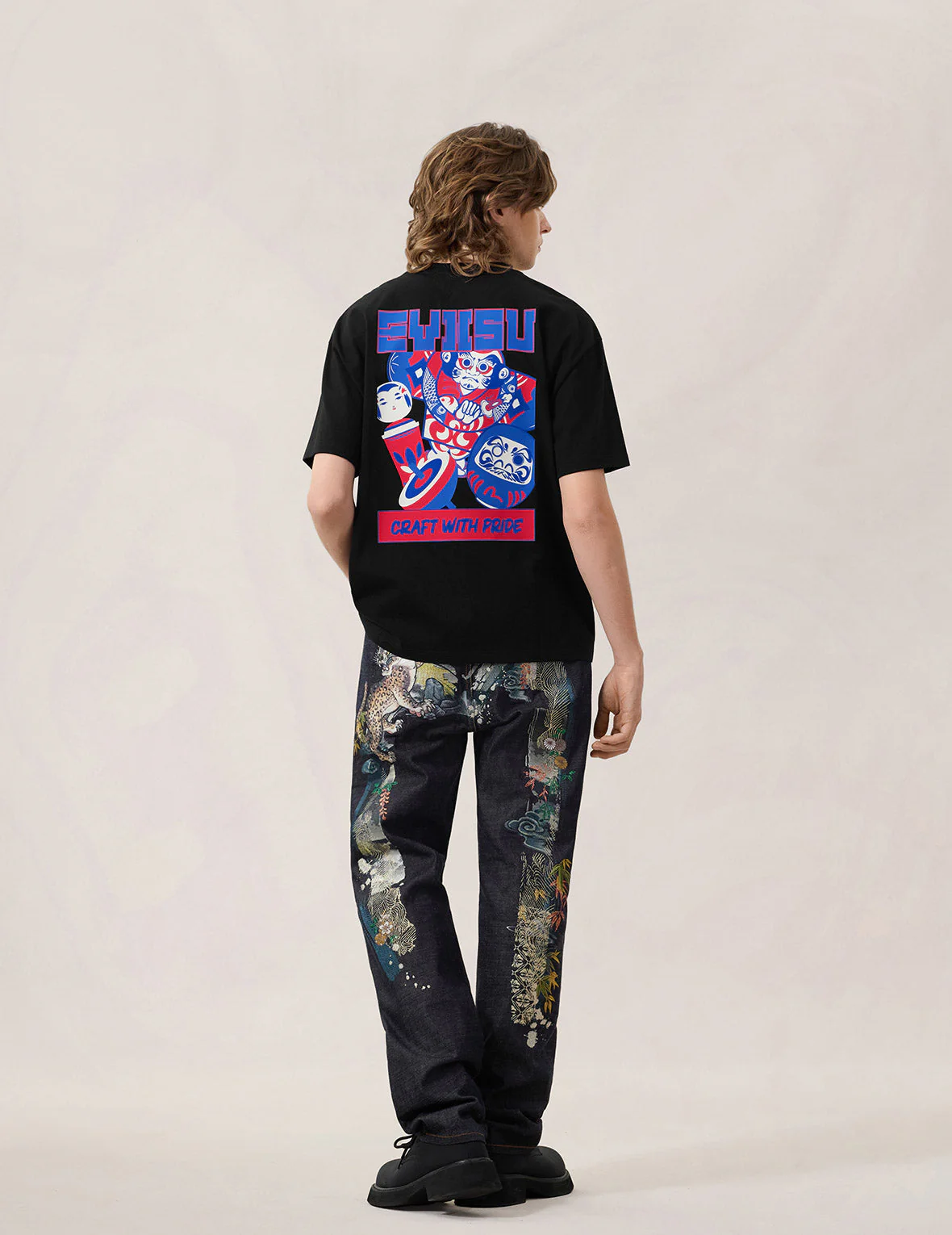 Arcade style Daruma T-shirt - Image 8