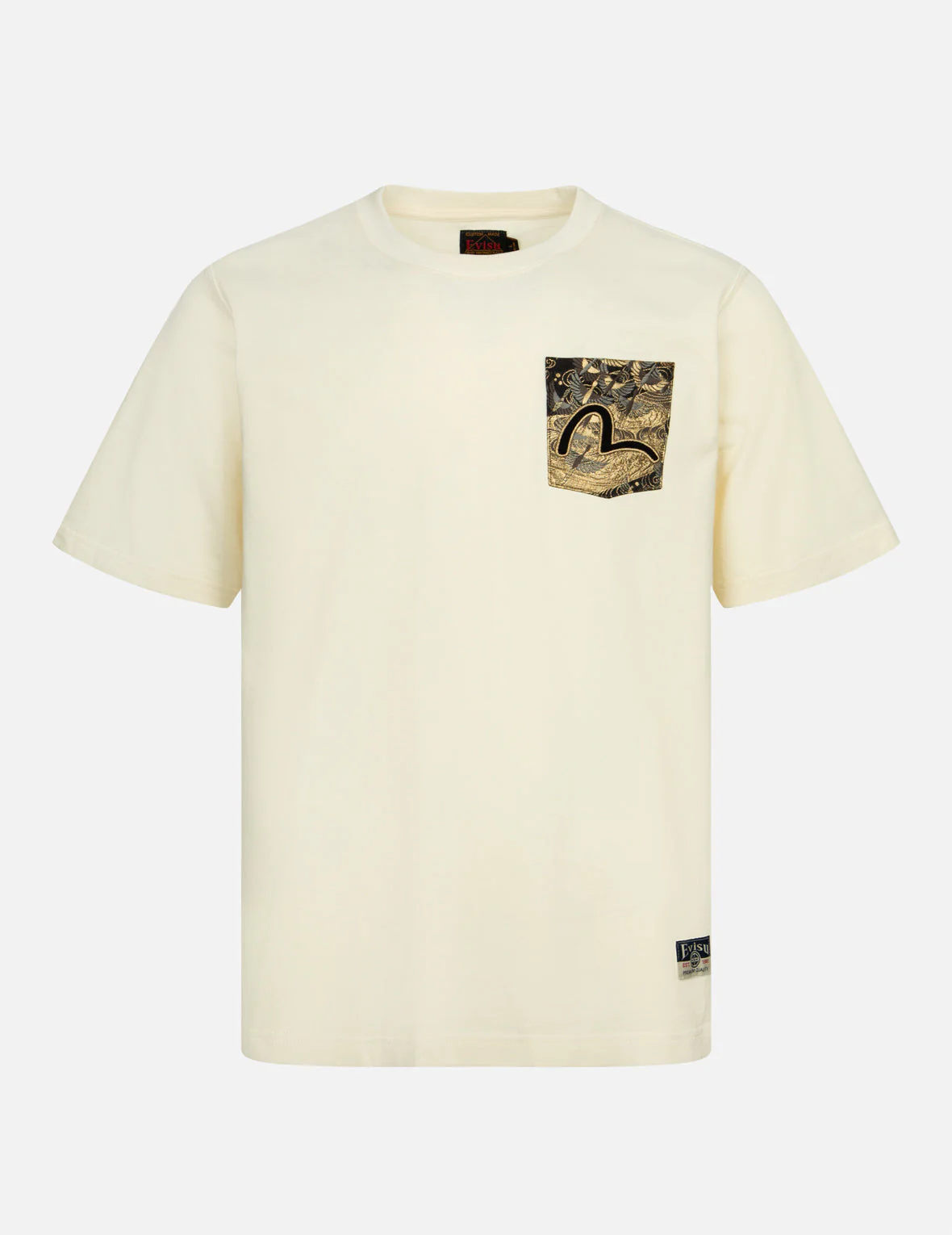 Auspicious Cloud Embroidery Regular Fit T-shirt - Image 2