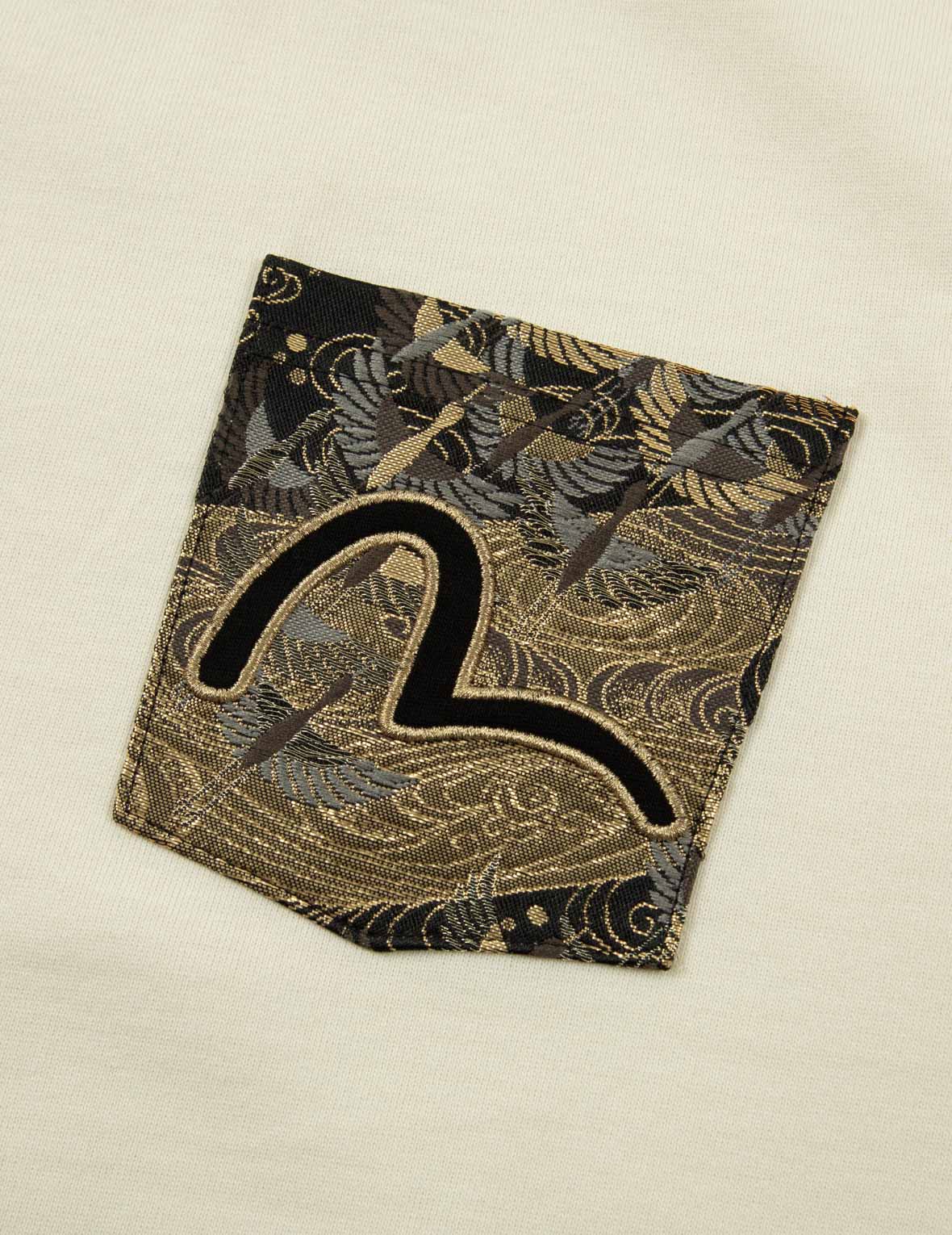 Auspicious Cloud Embroidery Regular Fit T-shirt - Image 24