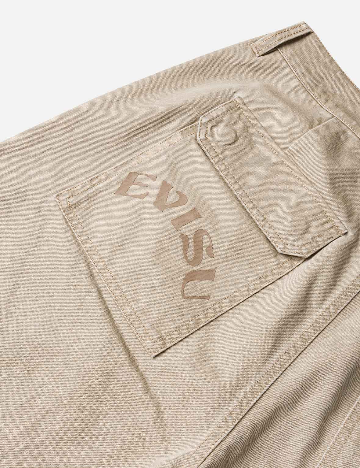 Back Flap Pockets Relax Fit Pants - Image 15