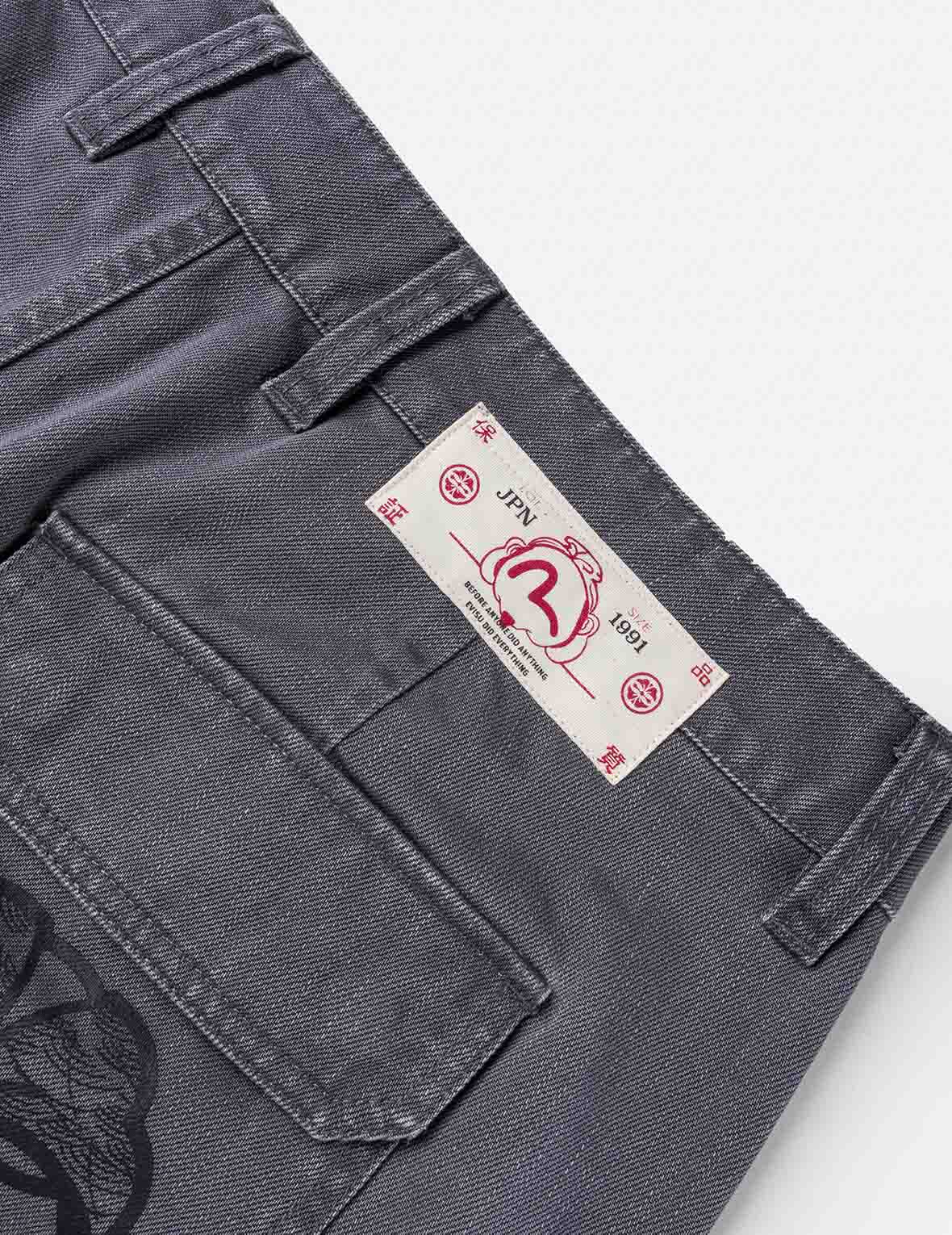 Back Flap Pockets Relax Fit Pants - Image 18