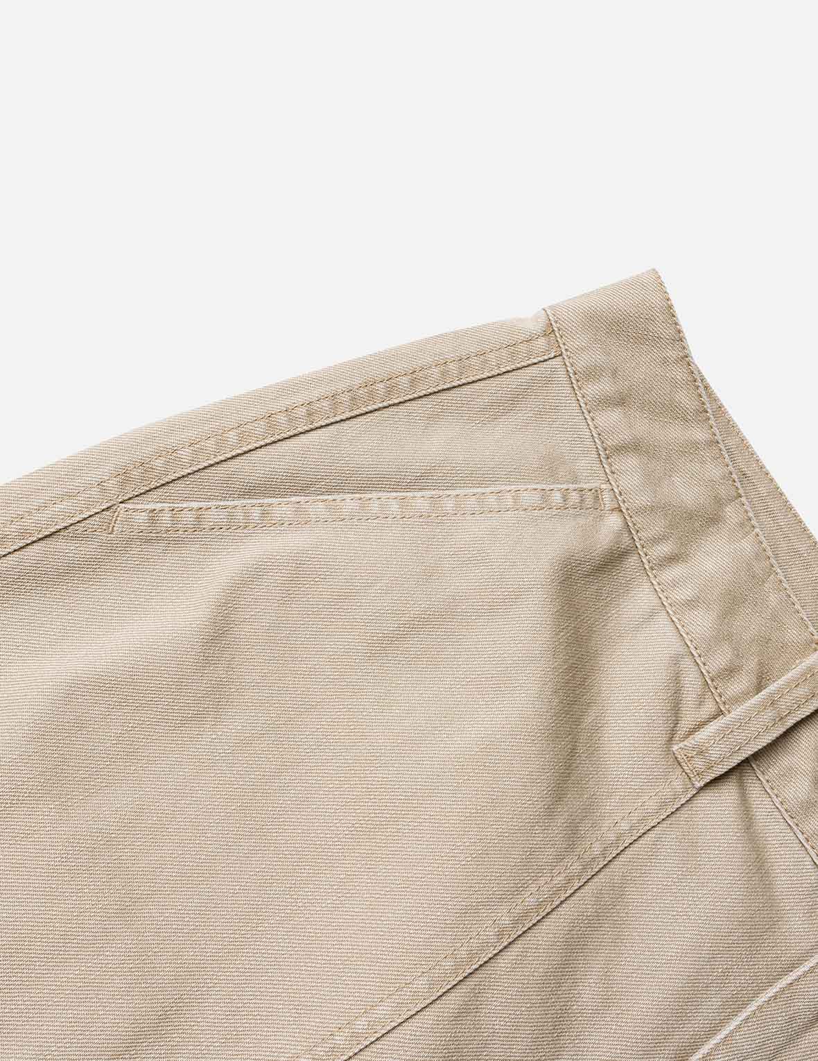 Back Flap Pockets Relax Fit Pants - Image 23