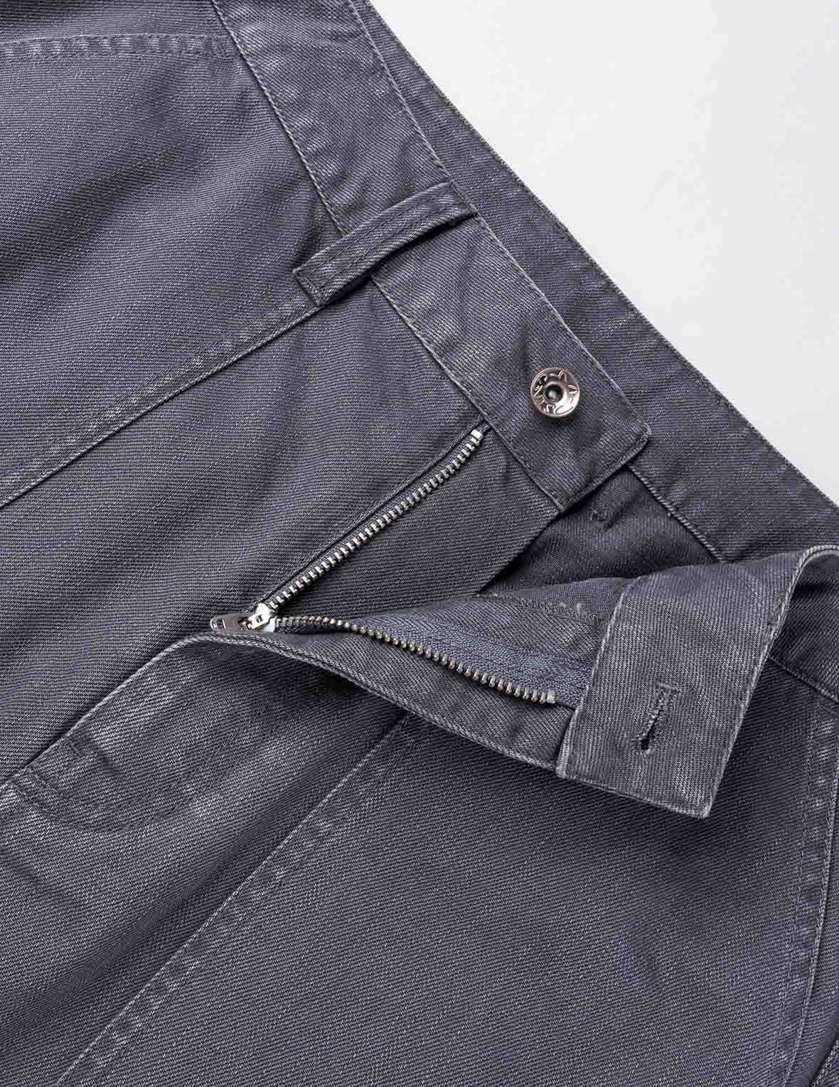 Back Flap Pockets Relax Fit Pants - Image 24