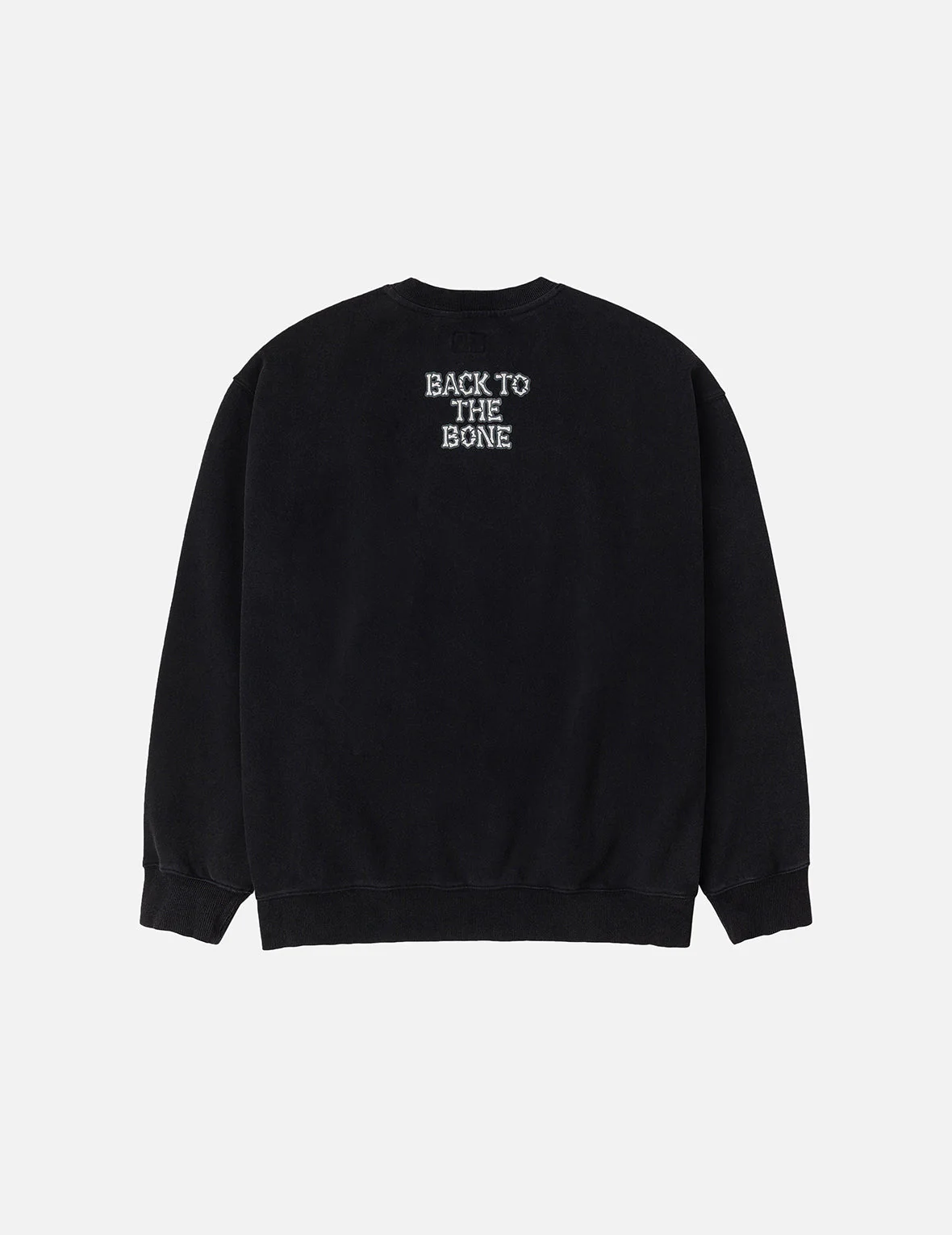 "Back to Bone" and Skull Print Fashion Fit Sweatshirt - Image 8