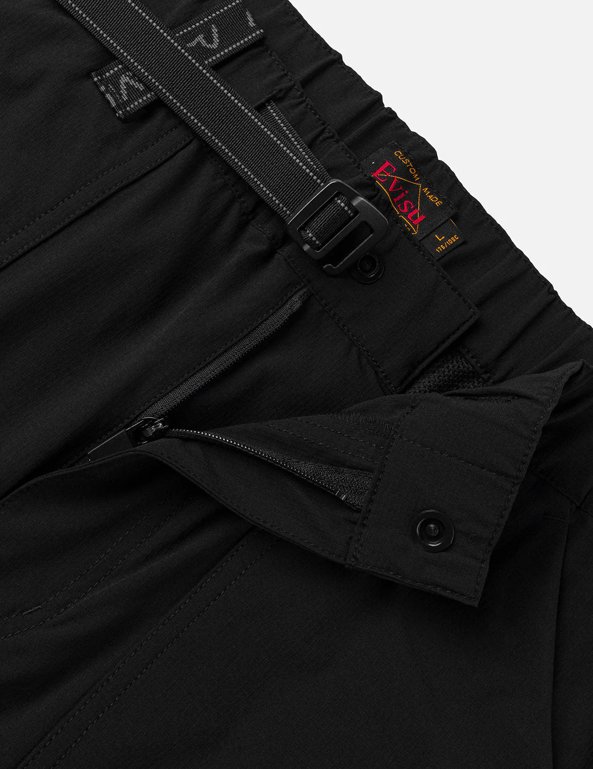 Belted-Waist Woven Pants - Image 10