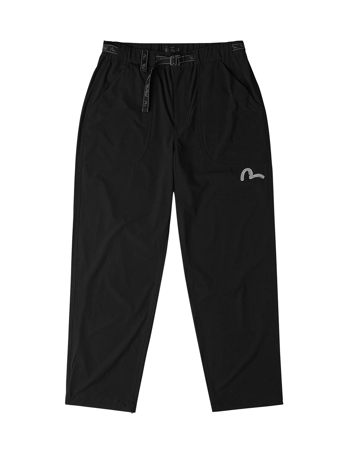 Belted-Waist Woven Pants - Image 14