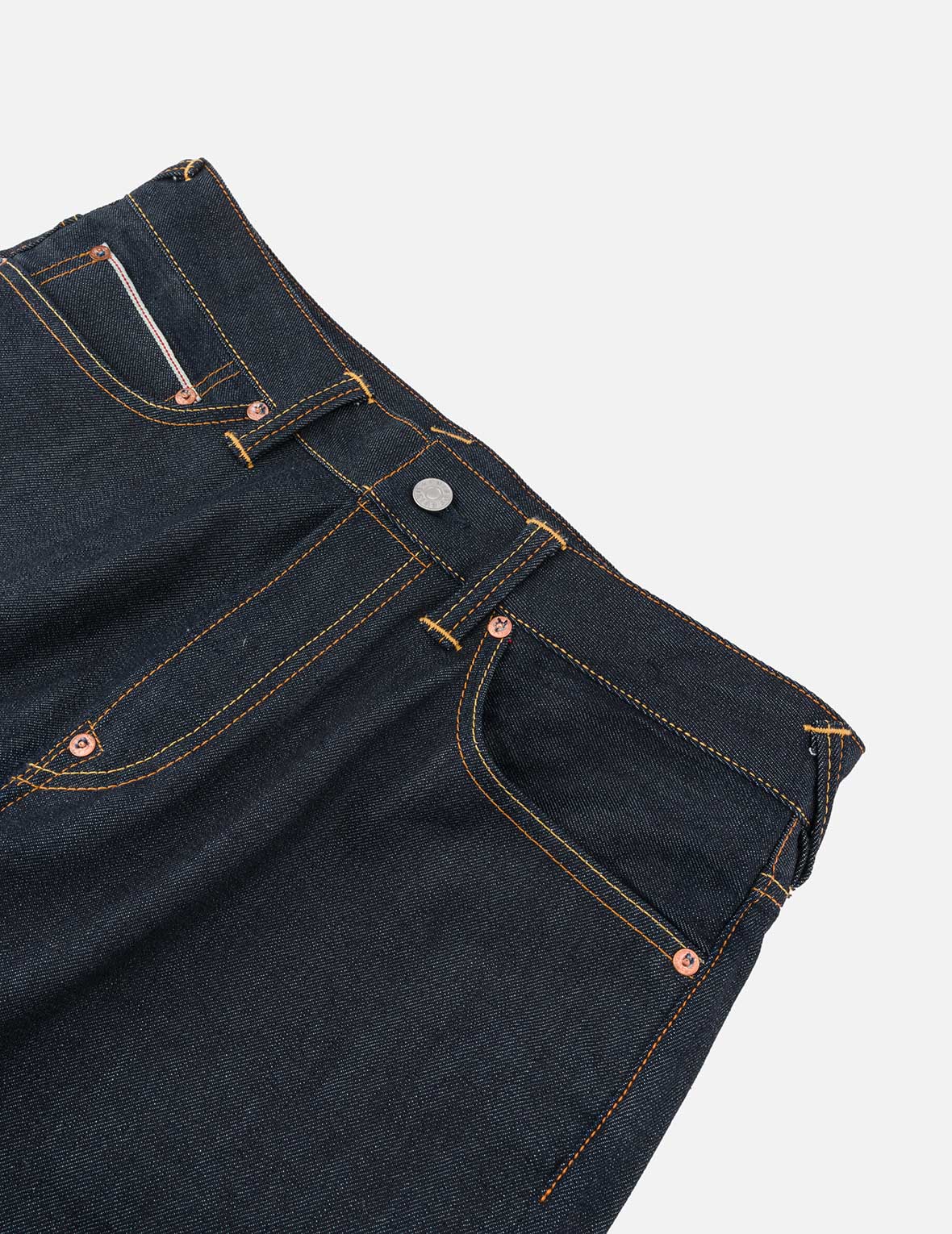 Bold Seagull Print Taper Fit Jeans #2017 - Image 9