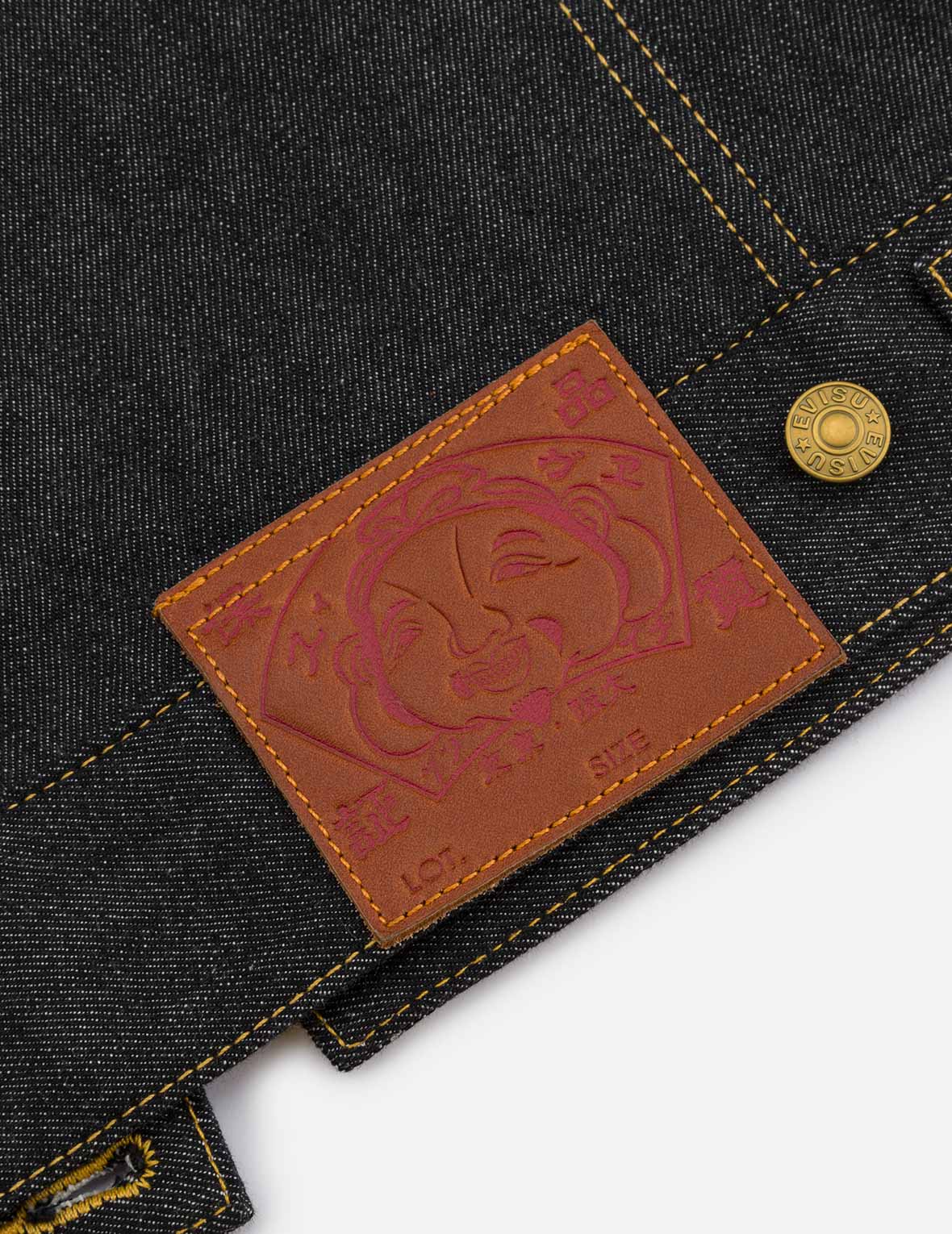 Brocade Daicock Appliqué 
Regular Fit Denim Jacket - Image 7