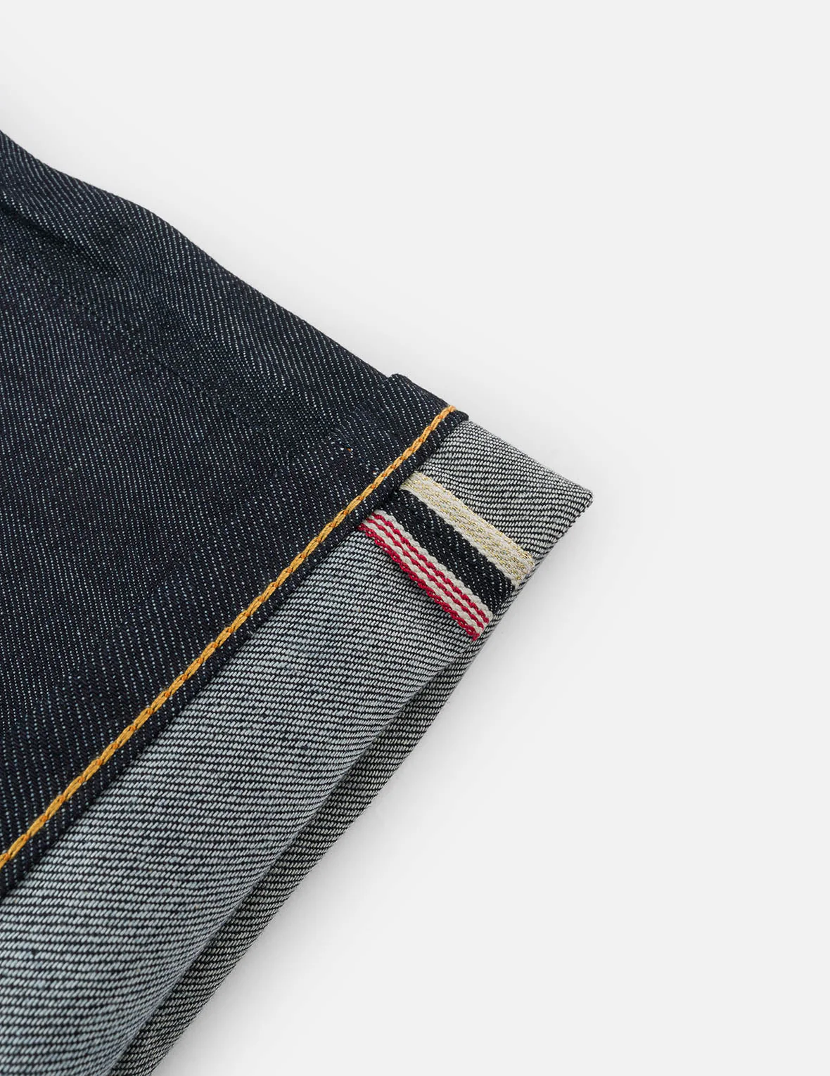 Brocade Inserted Daicock Embroidery Relax Fit Jeans - Image 15