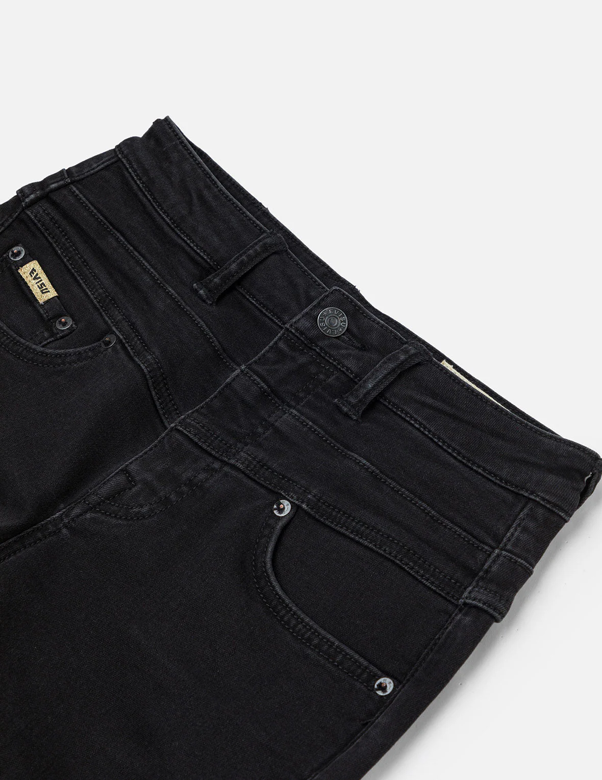Brocade Inserted Seagull Skinny Jeans - Image 7