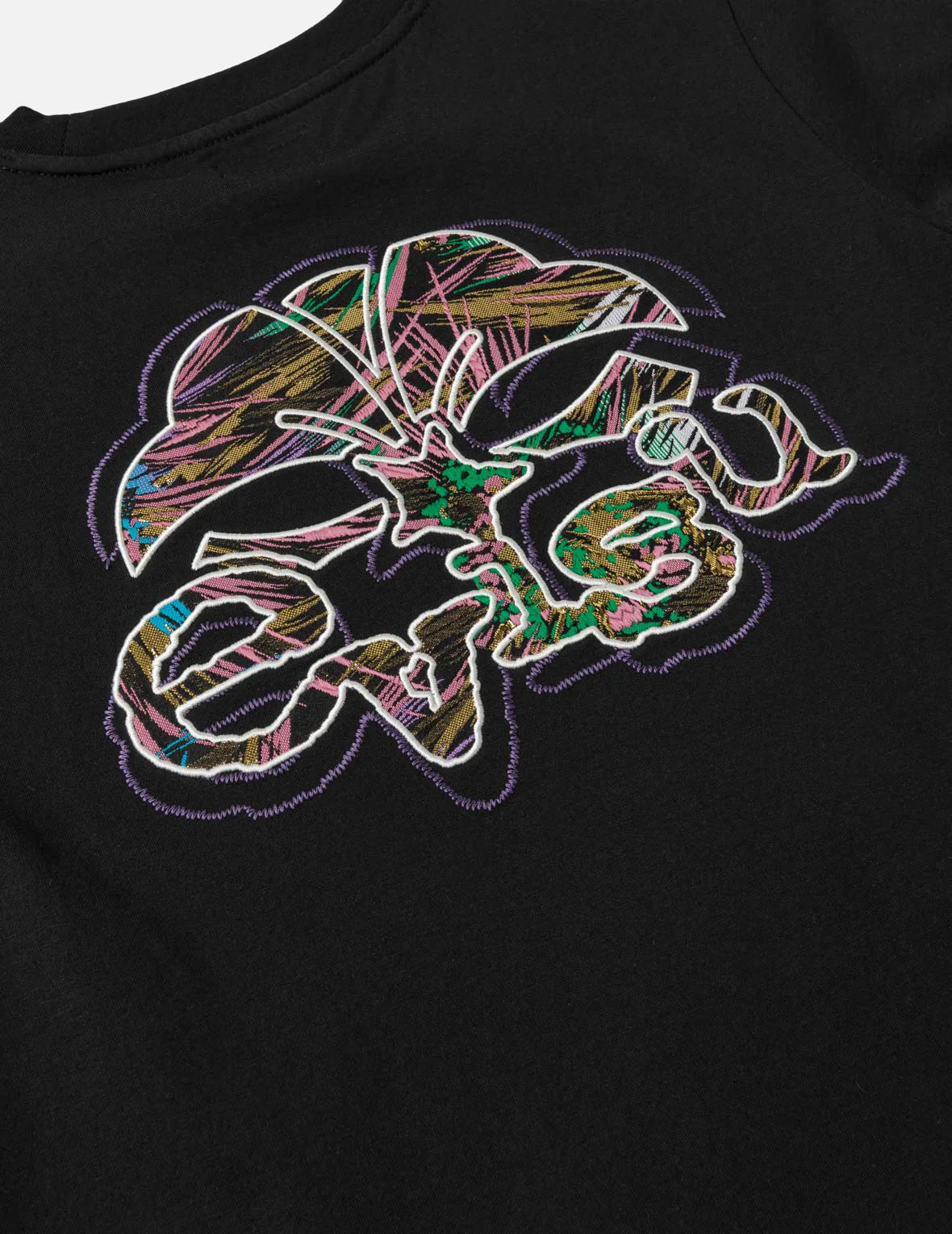 Brocade Kamon Patched T-Shirt - Image 7