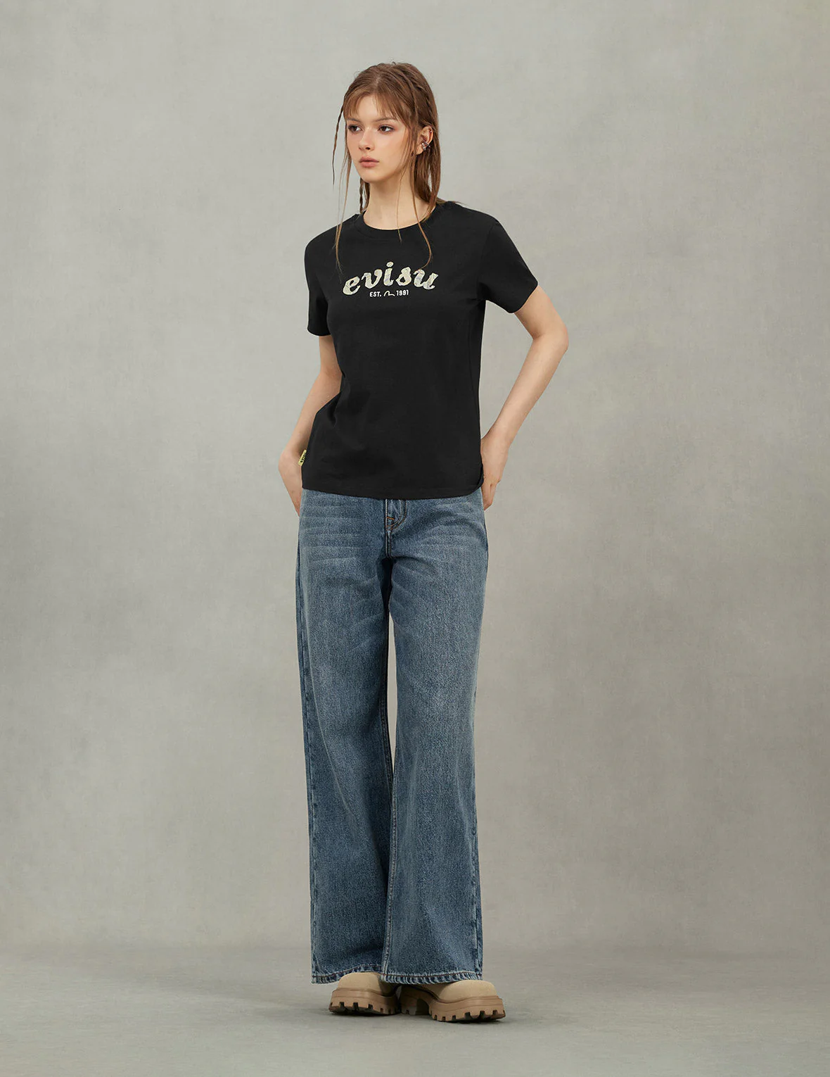 Brocade Logo Appliqué Regular Fit T-Shirt - Image 5