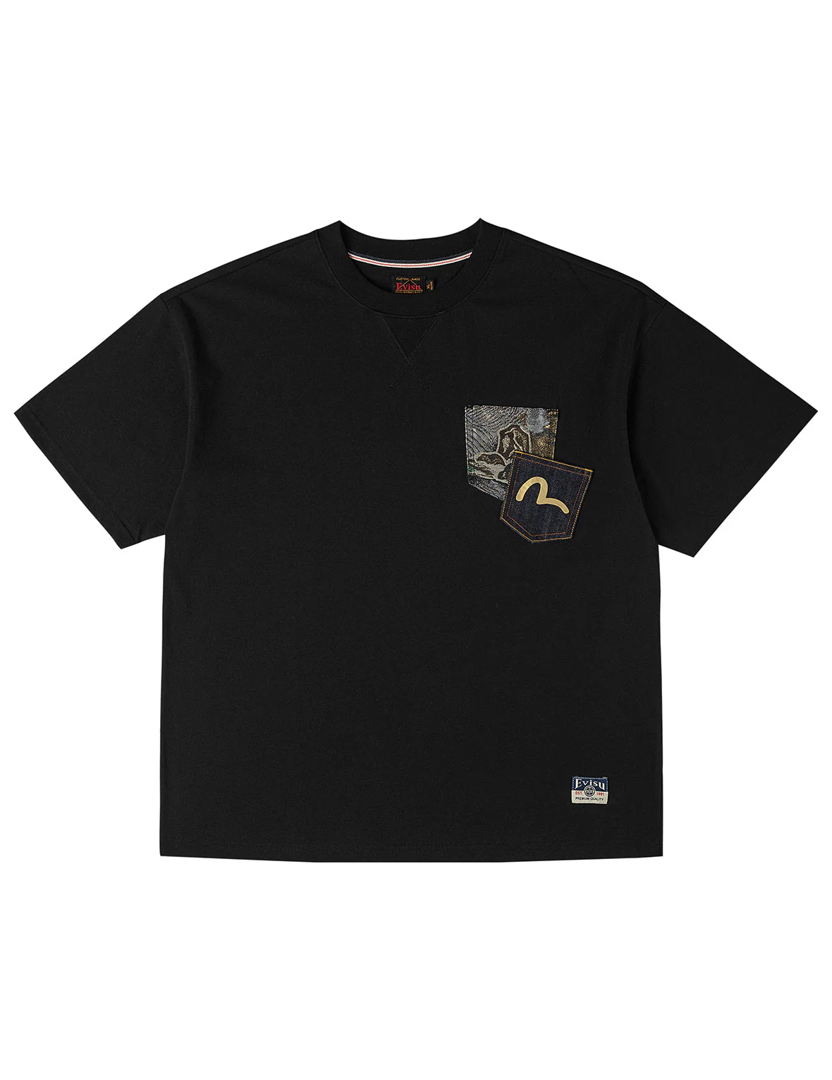 Brocade Patch Pocket T-shirt - Image 24