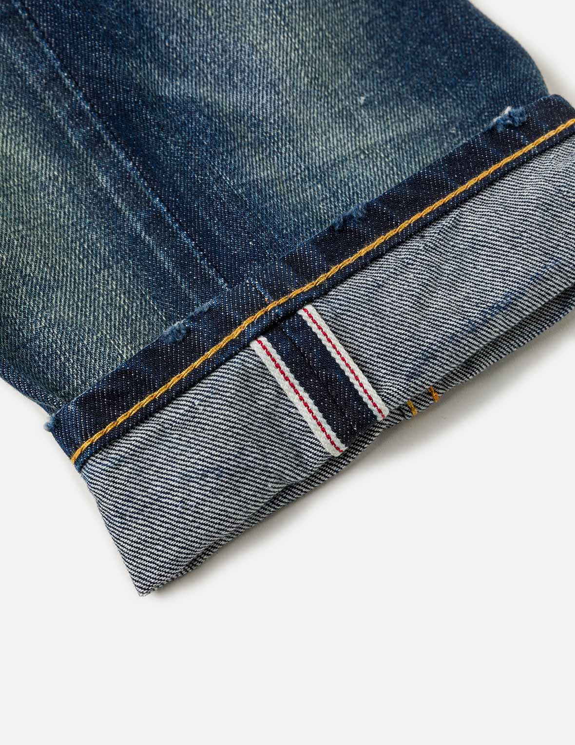 Brocade Patched Pocket Jeans #2017 - Image 13