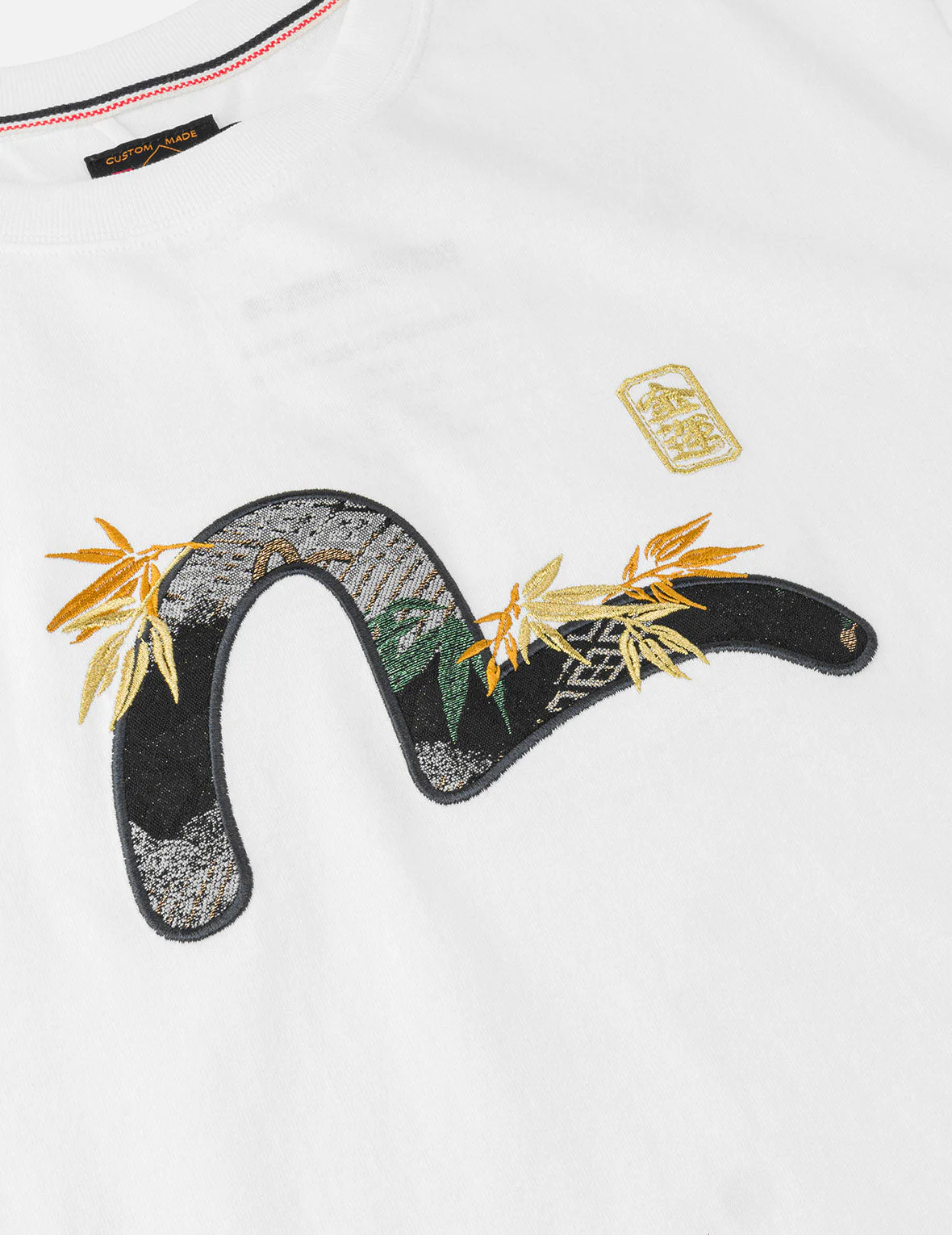 Brocade Seagull Appliqué T-Shirt - Image 13