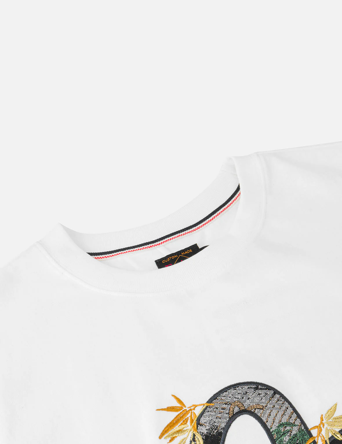 Brocade Seagull Appliqué T-Shirt - Image 15