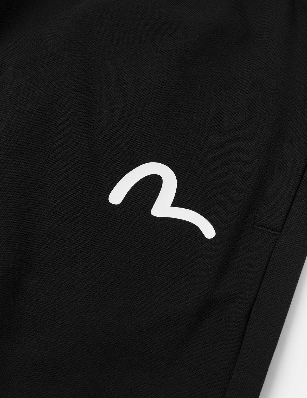 Brushstroke Seagull and Logo Print Straight Fit Sweatpants - Image 15