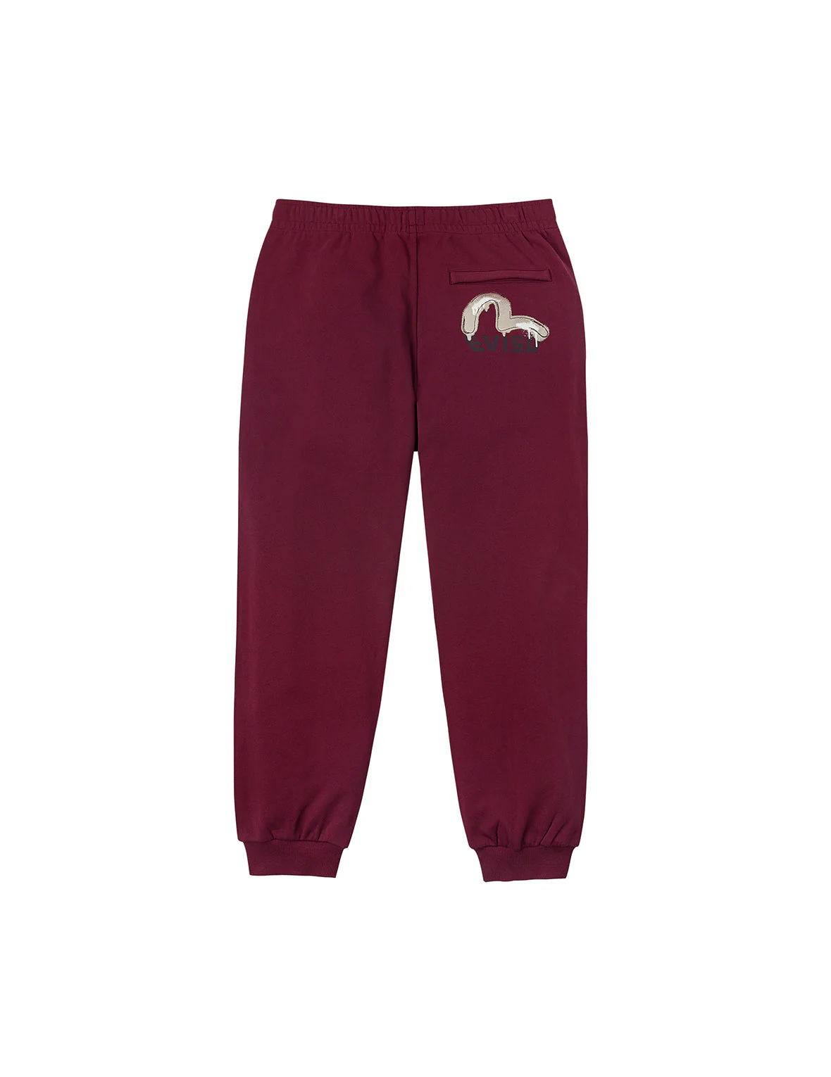 Brushstroke Seagull and Logo Print Straight Fit Sweatpants - Image 26