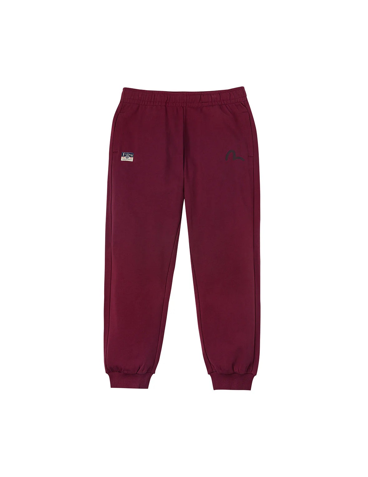 Brushstroke Seagull and Logo Print Straight Fit Sweatpants - Image 4