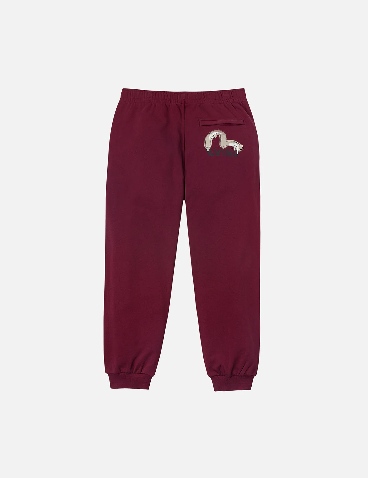 Brushstroke Seagull and Logo Print Straight Fit Sweatpants - Image 6