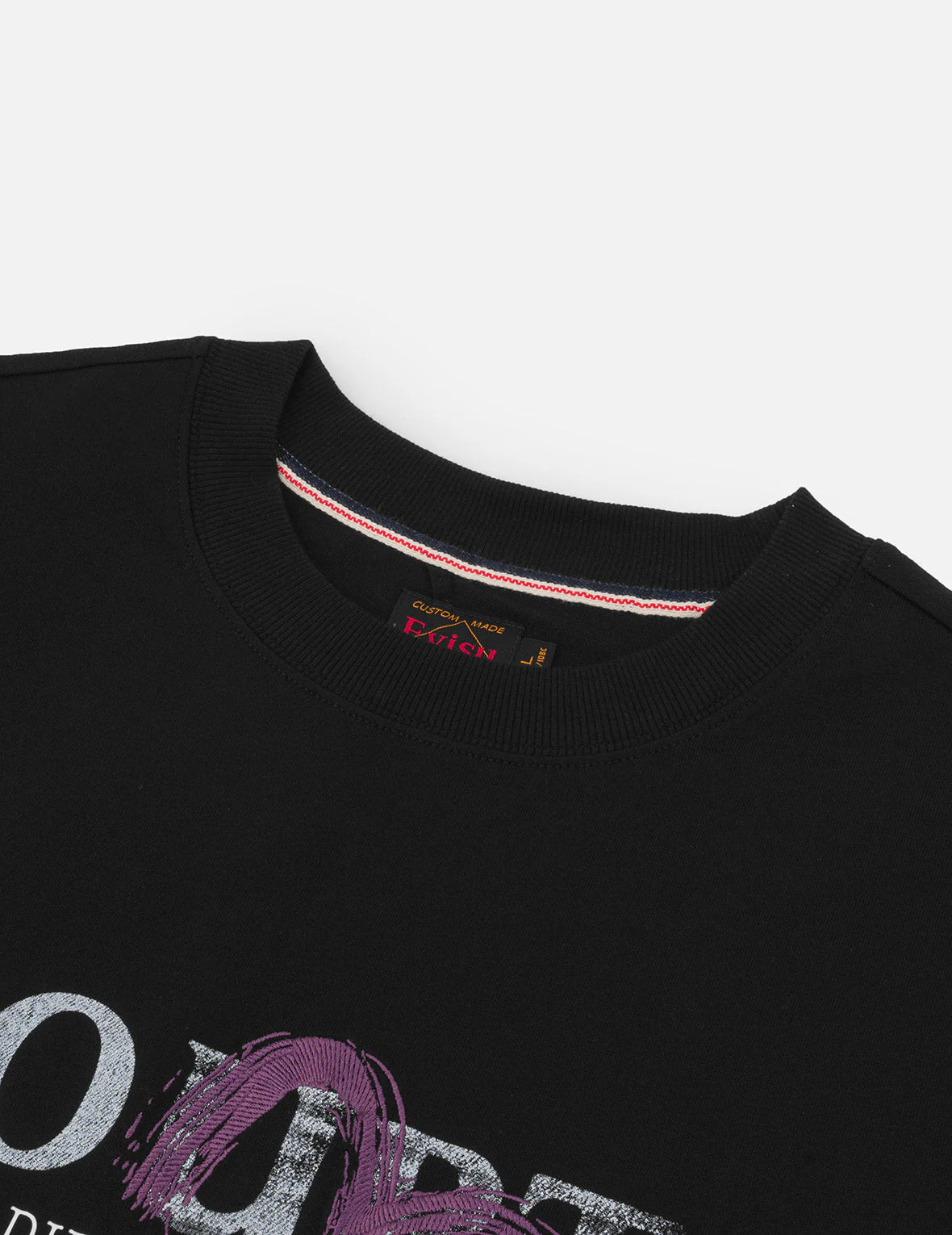 Brushstroke Seagull and Slogan Relax Fit T-shirt - Image 6