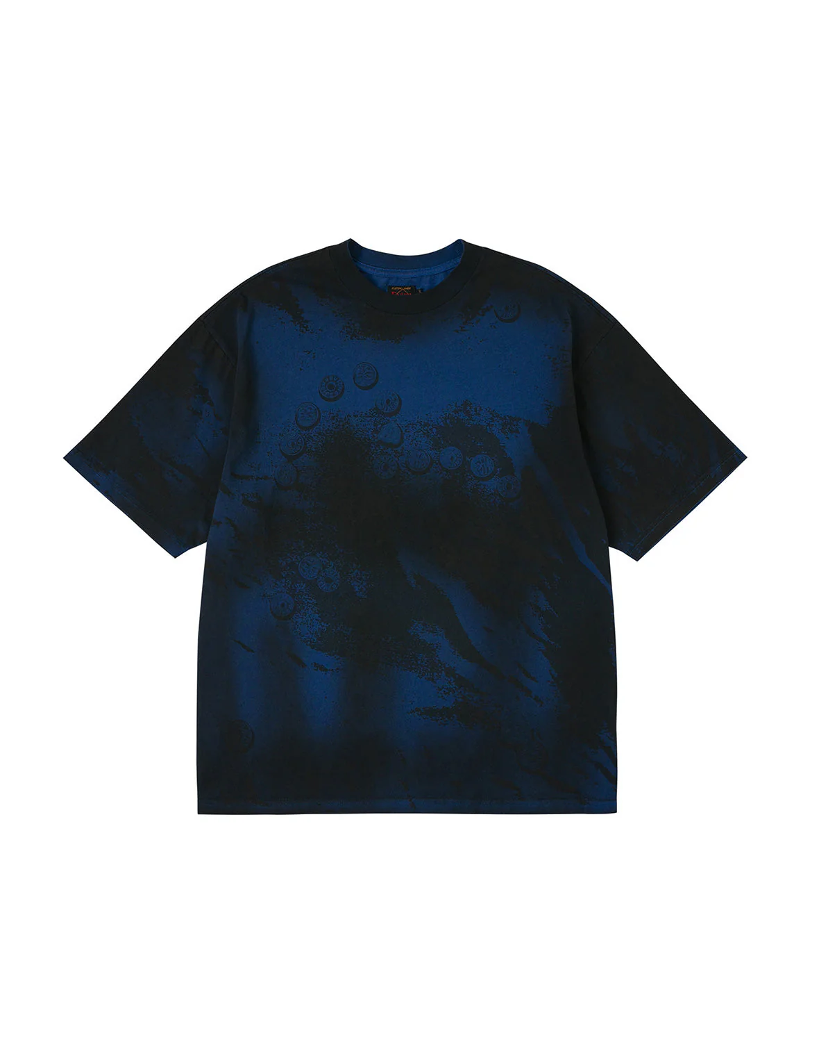Button Seagull Print Oversized T-Shirt - Image 10