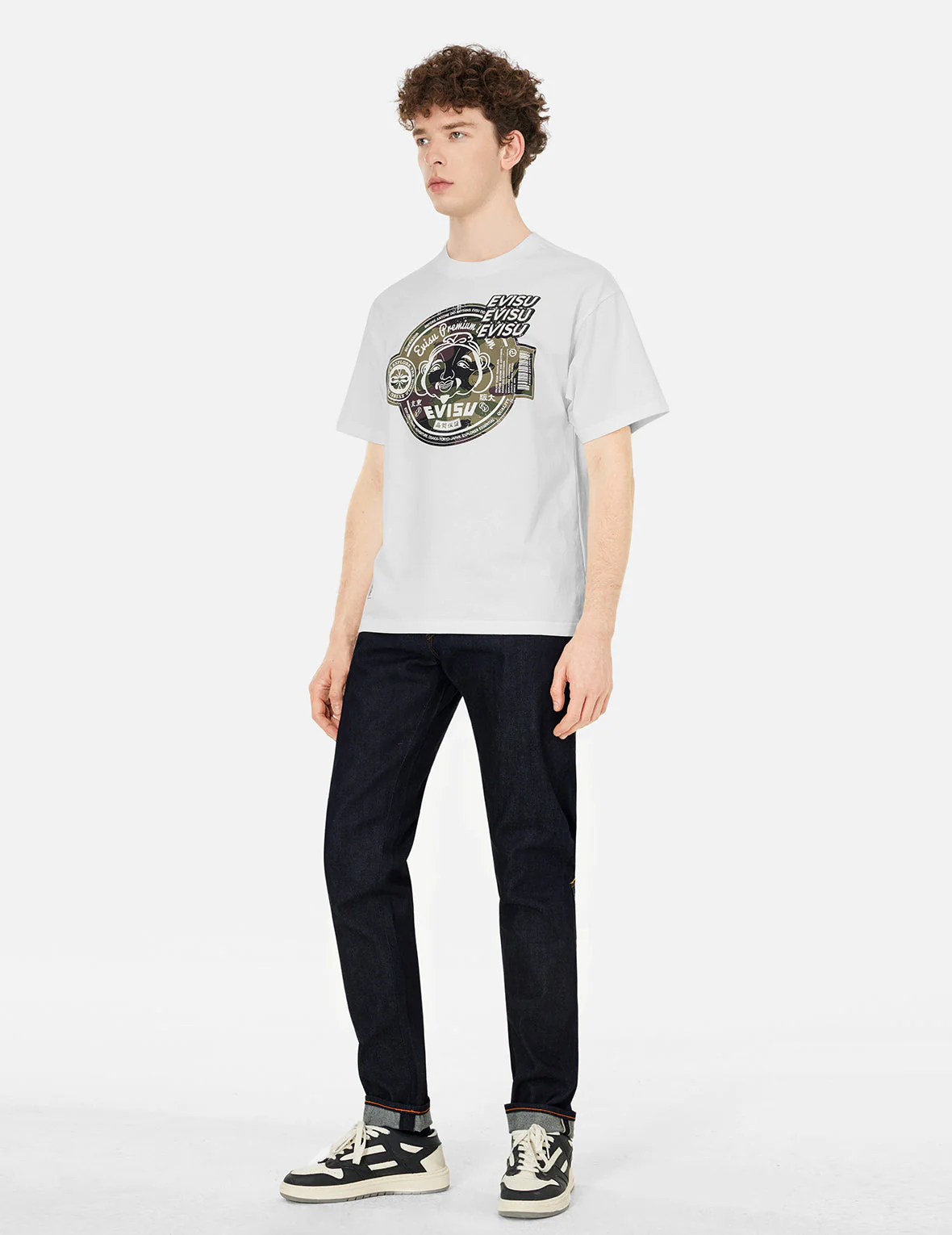Camouflage Godhead Print Relax Fit T-Shirt - Image 3
