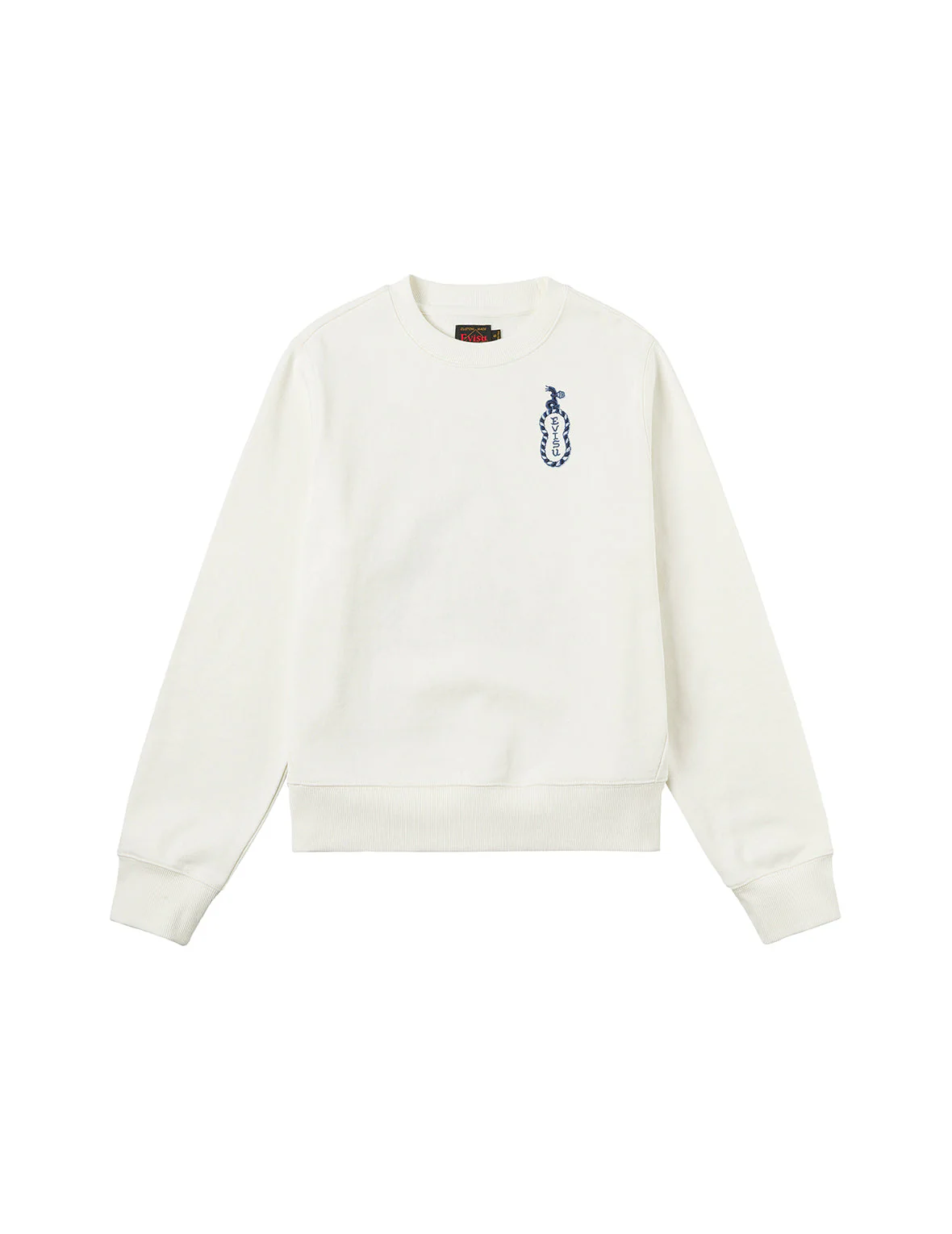 Cat and Logo Embroidery Regular Fit Sweatshirt - Image 3