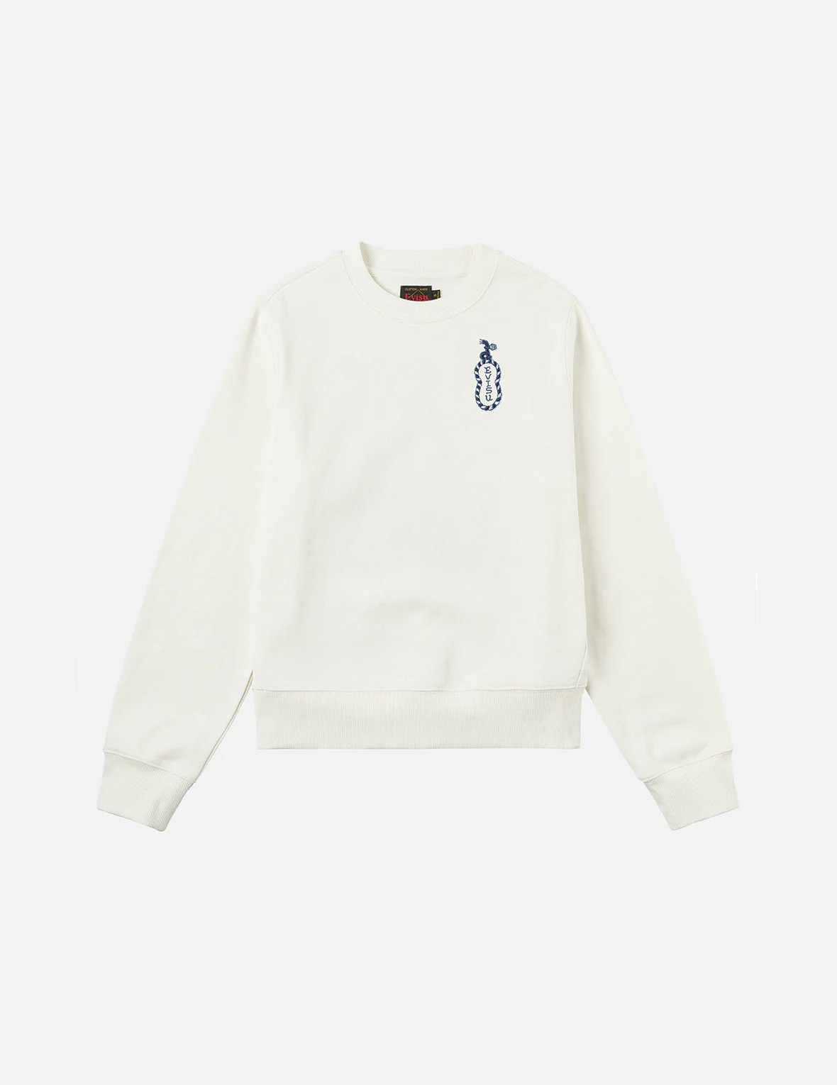 Cat and Logo Embroidery Regular Fit Sweatshirt - Image 7