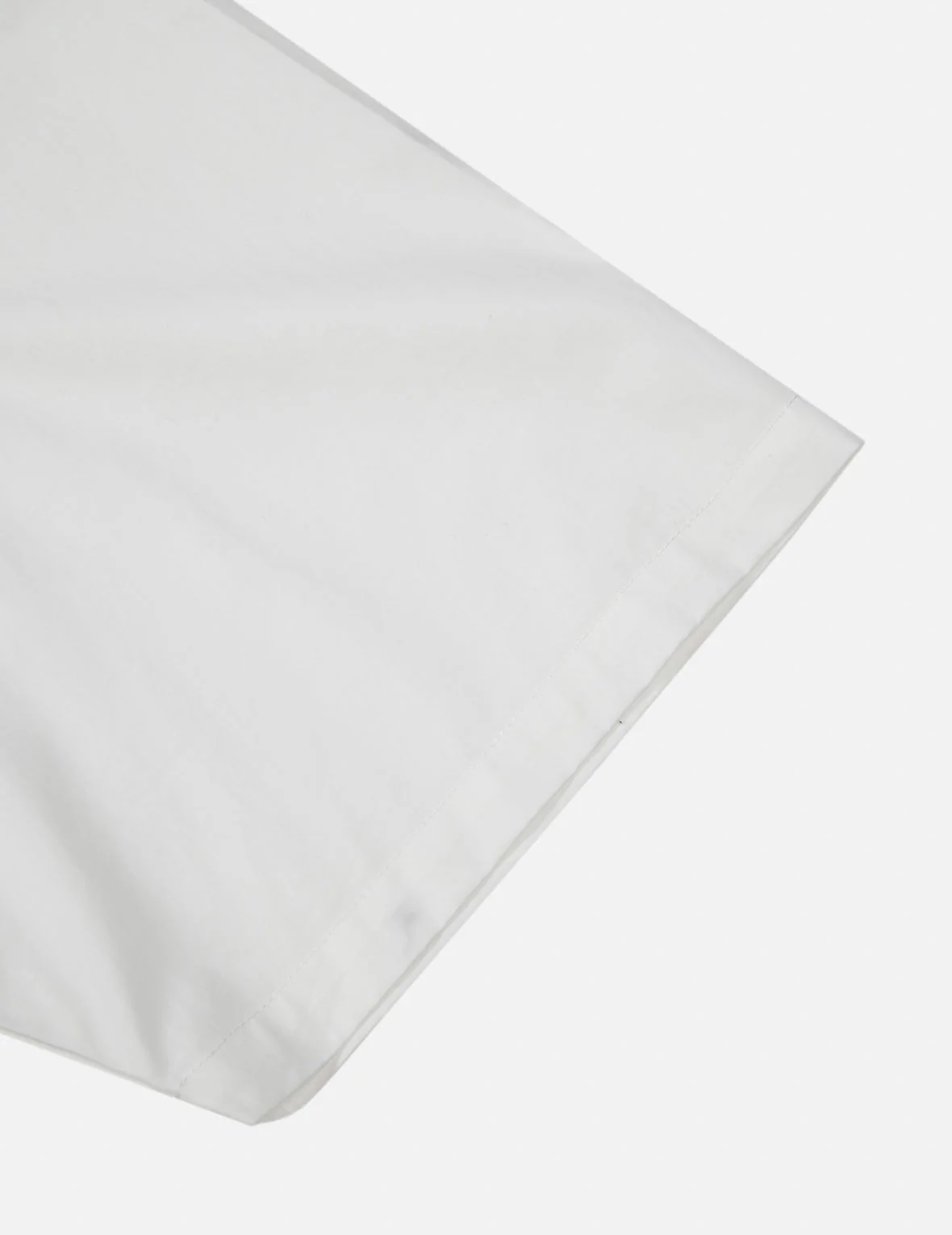 Chain-Stitched Embroidery Logo Boxy Tencel Shirt - Image 22