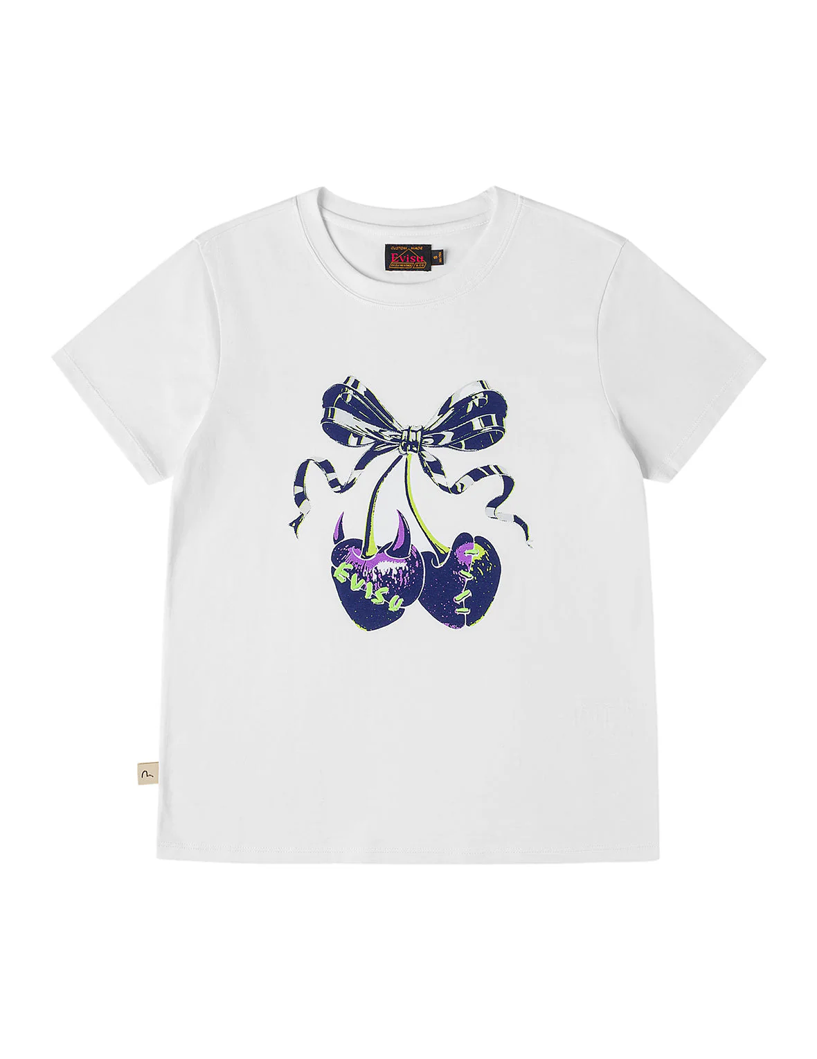 Cherry Bow Printed T-Shirt - Image 2