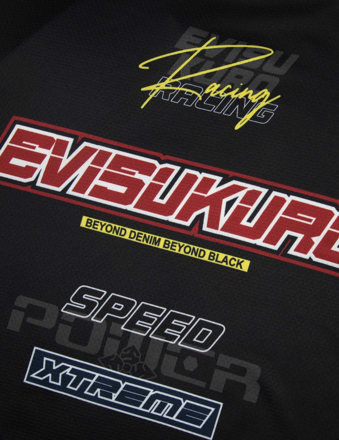 Chrome Fire and Multi-Logo Regular Fit Long-Sleeve Racing T-Shirt - Image 12