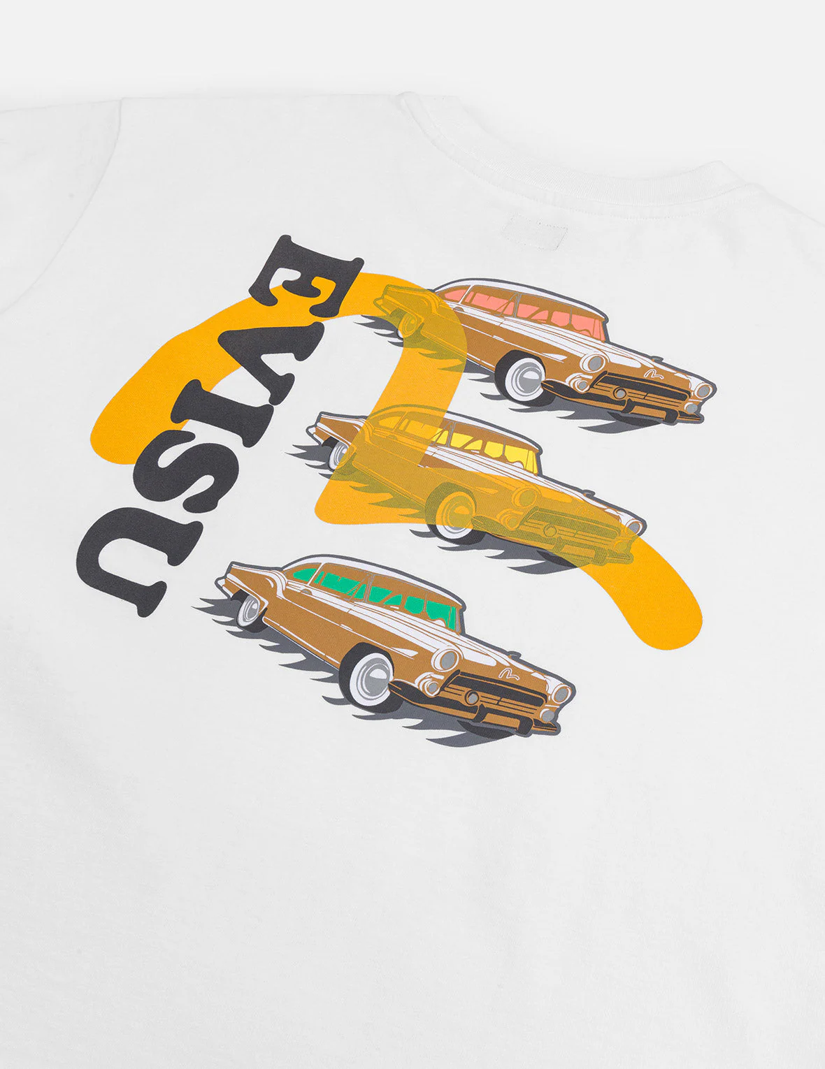 Classic 50s Cars Print Relax Fit Long-sleeve T-shirt - Image 13
