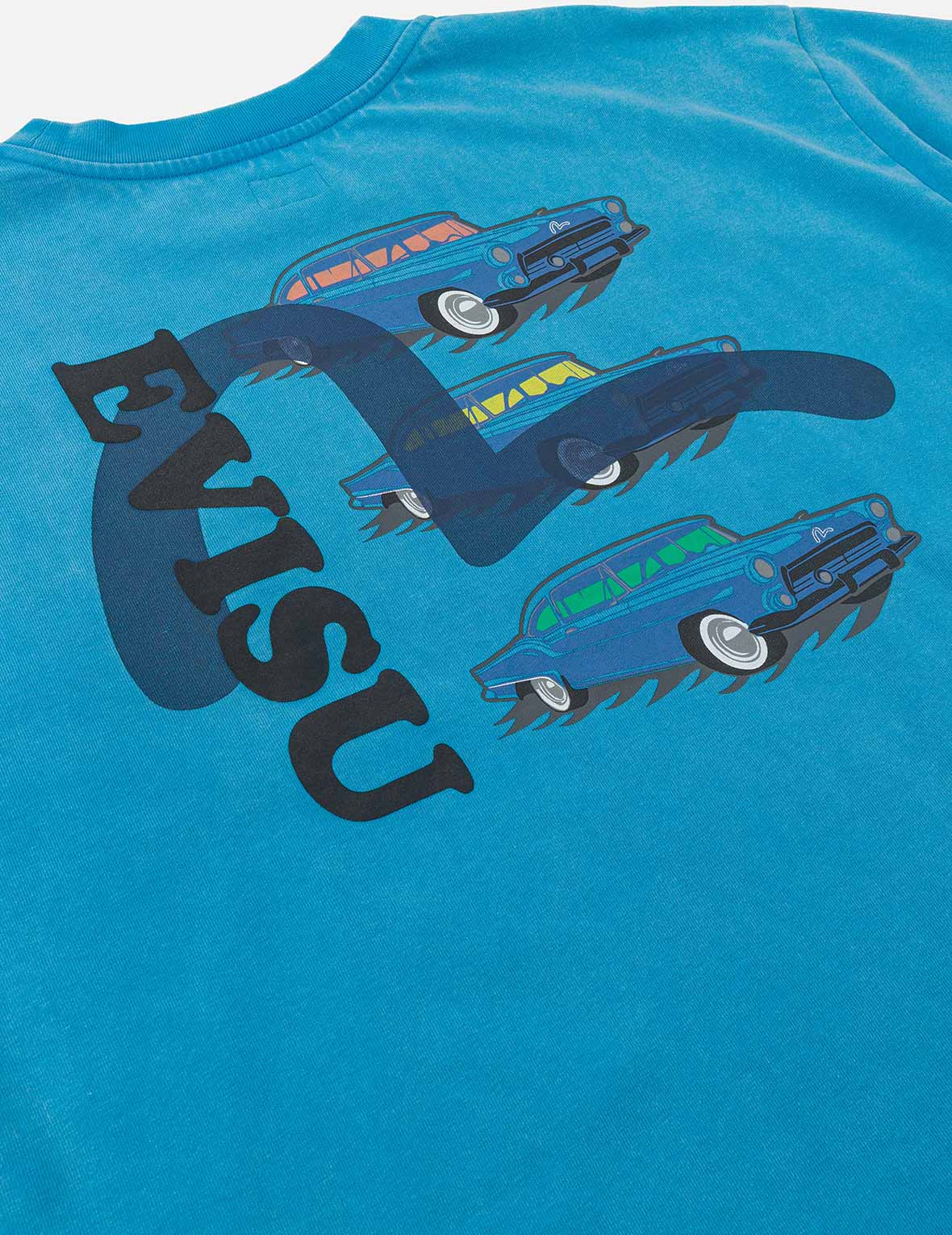 Classic 50s Cars Print Relax Fit Long-sleeve T-shirt - Image 14