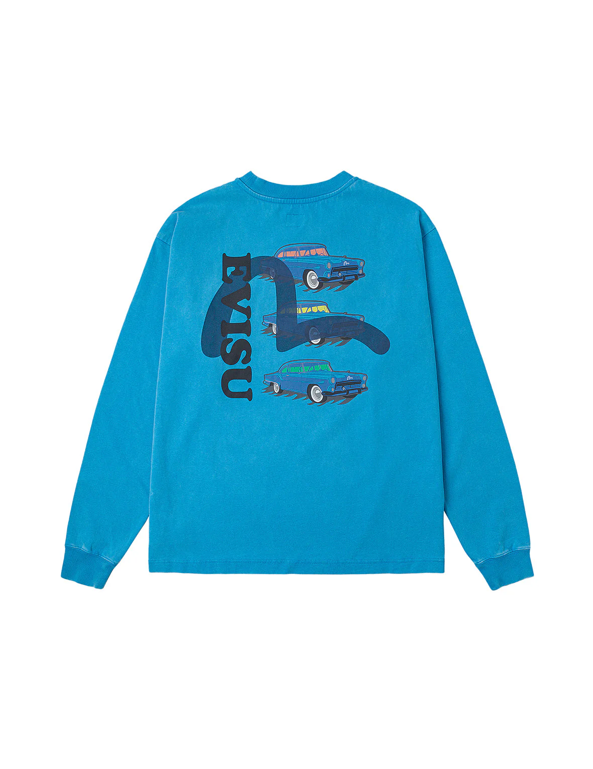 Classic 50s Cars Print Relax Fit Long-sleeve T-shirt - Image 22