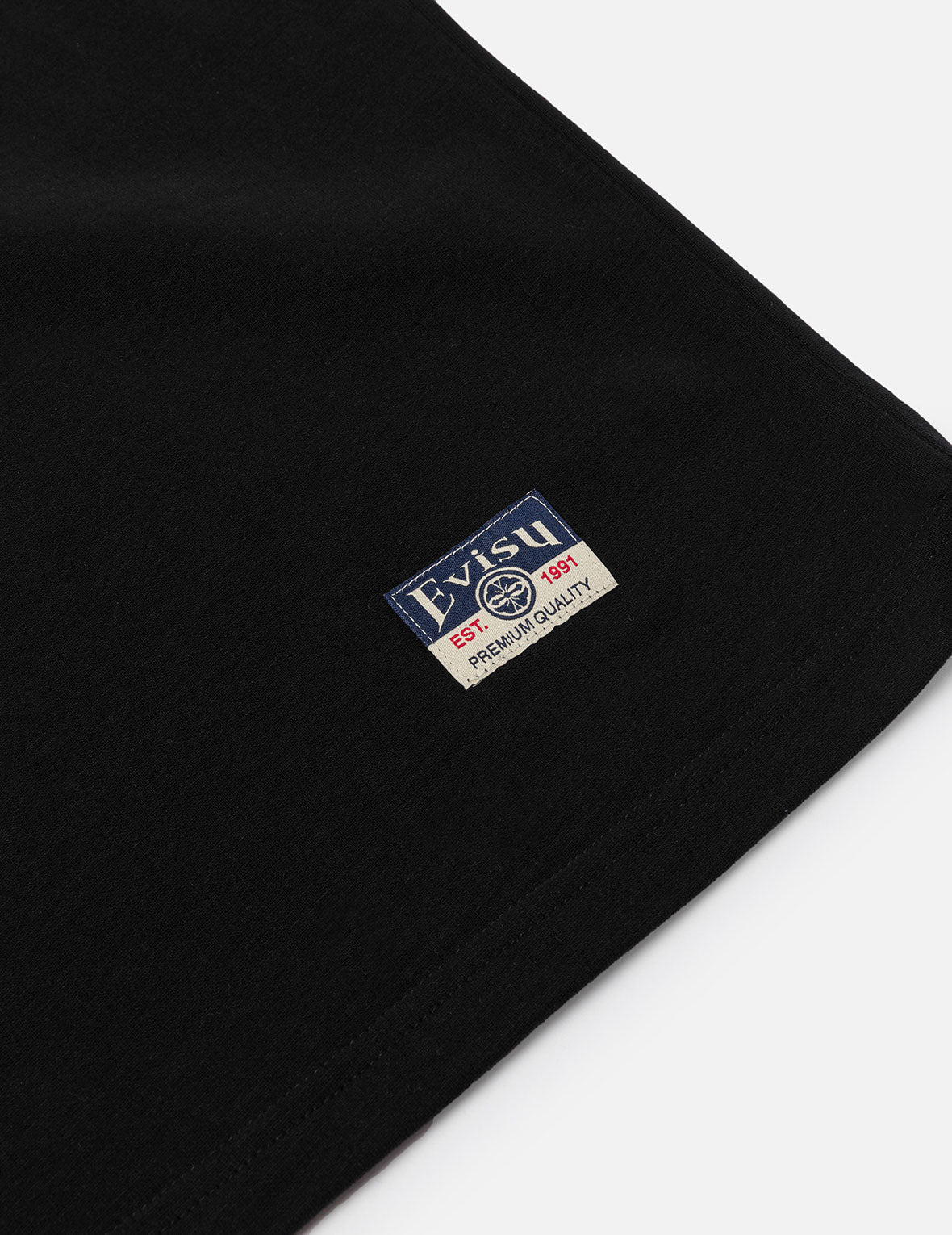 Cloud Print and Logo Sashiko Embroidery Relax Fit T-shirt - Image 6