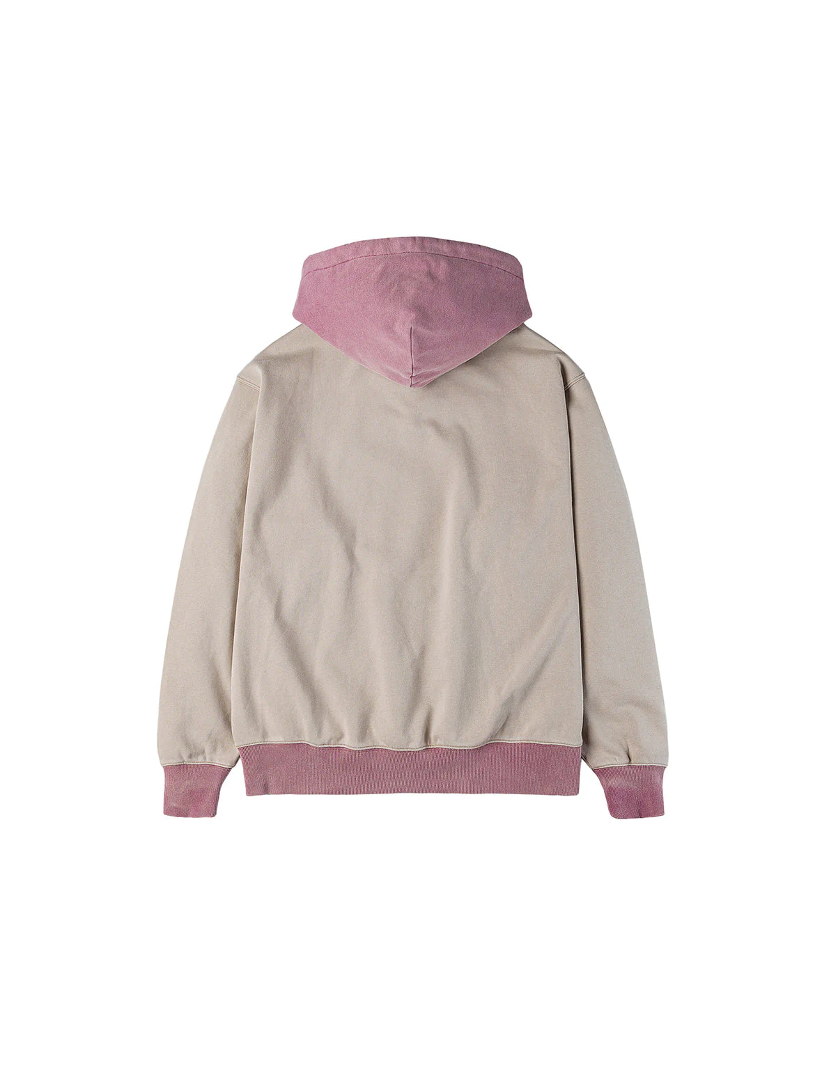 Color blocking Logo print and Daicock Embroidery Regular Fit Hoodie - Image 2
