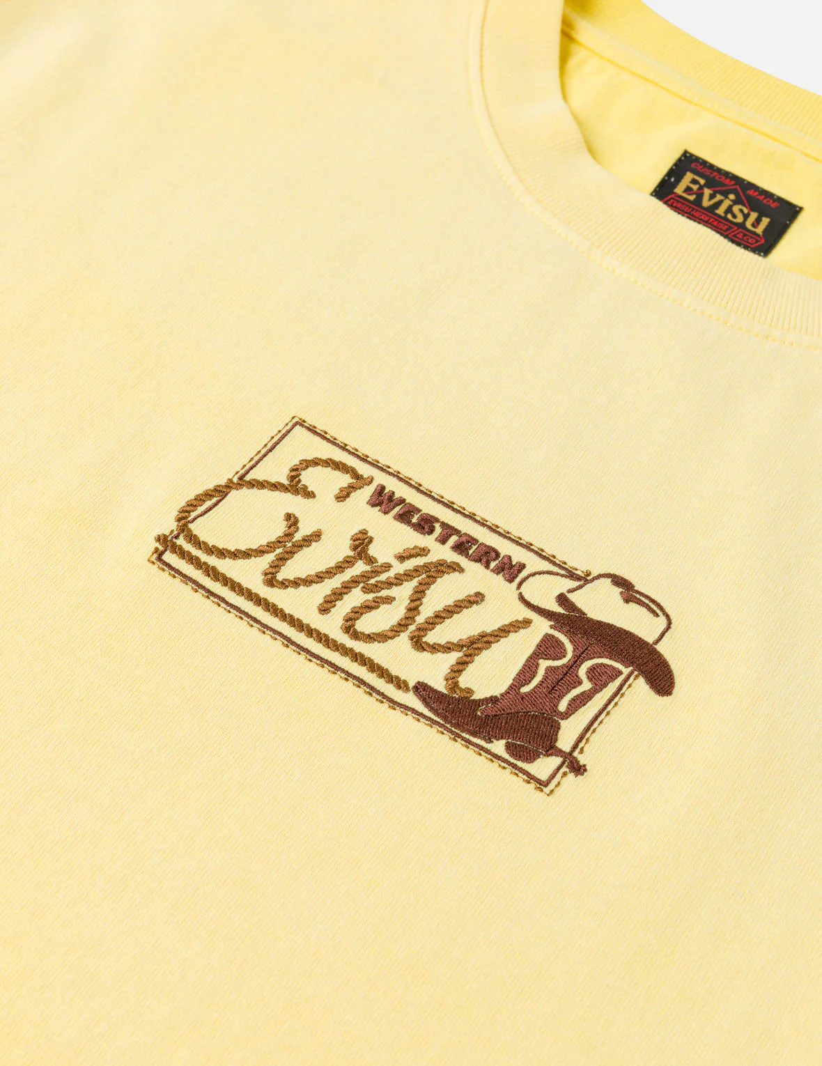 Cowboy Boots Logo Embroidery T-shirt - Image 13