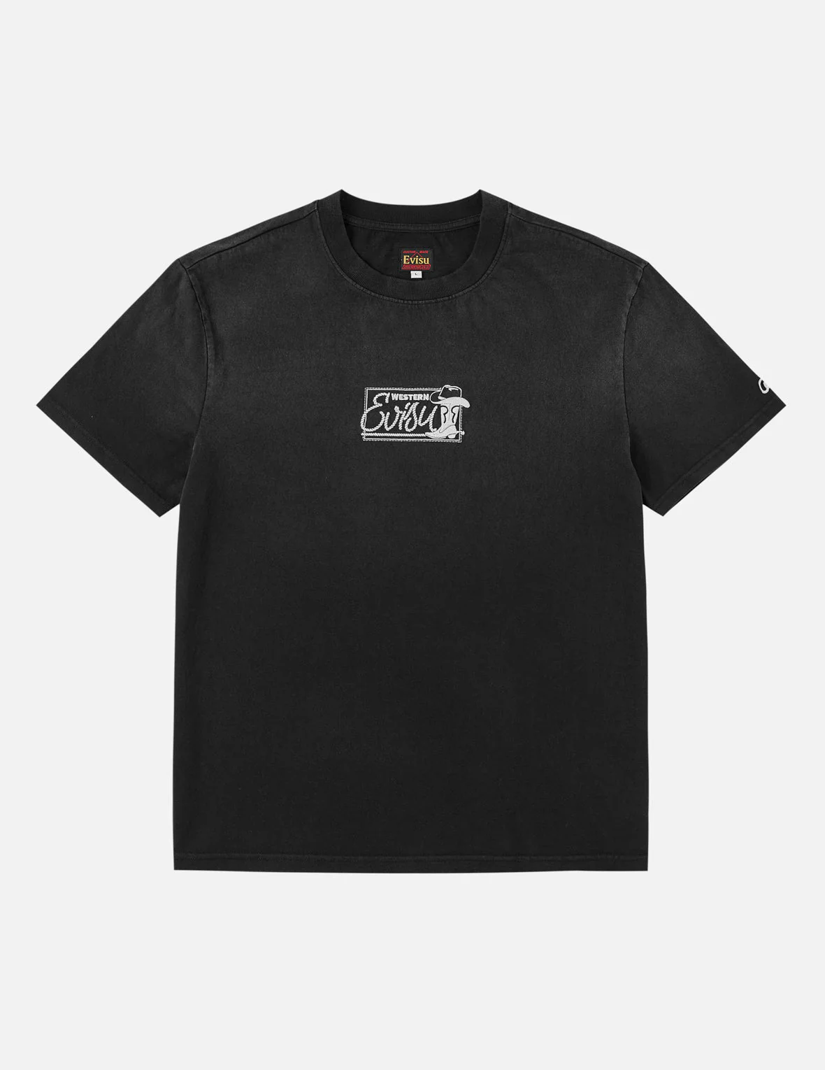 Cowboy Boots Logo Embroidery T-shirt - Image 6